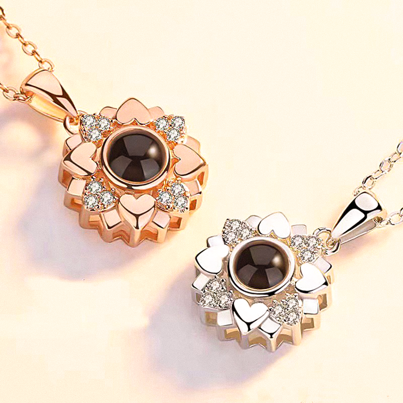 Bloemenketting met Projectiebedel