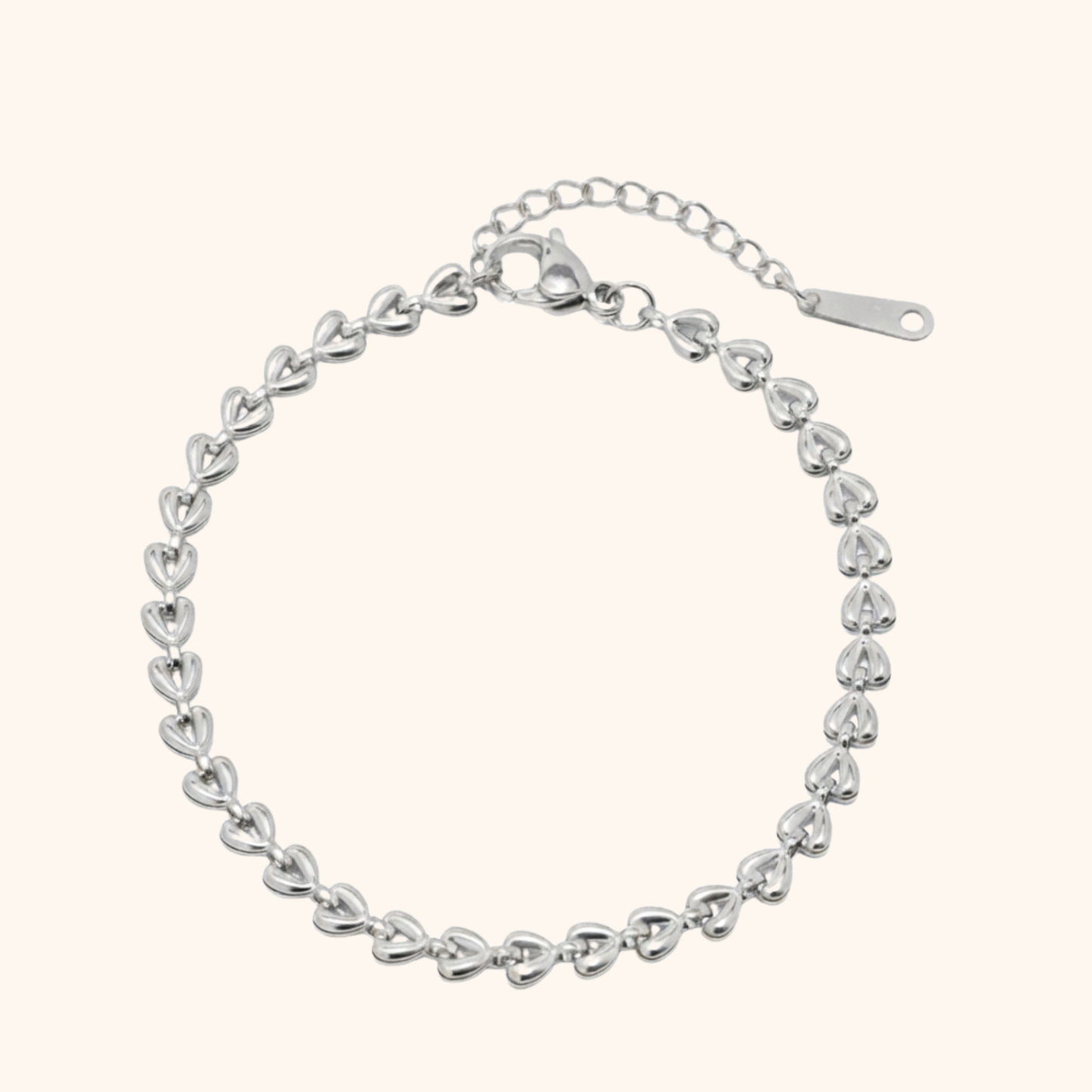 Voor Altijd Verbonden Hartjes Armband