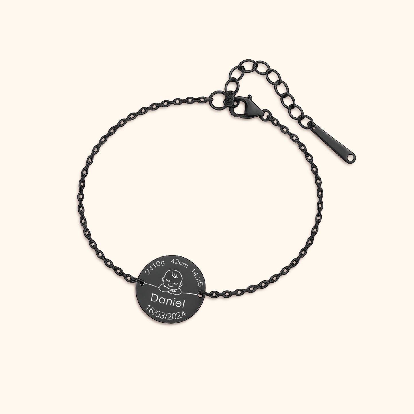 Herinneringssieraad Baby Afdruk Armband