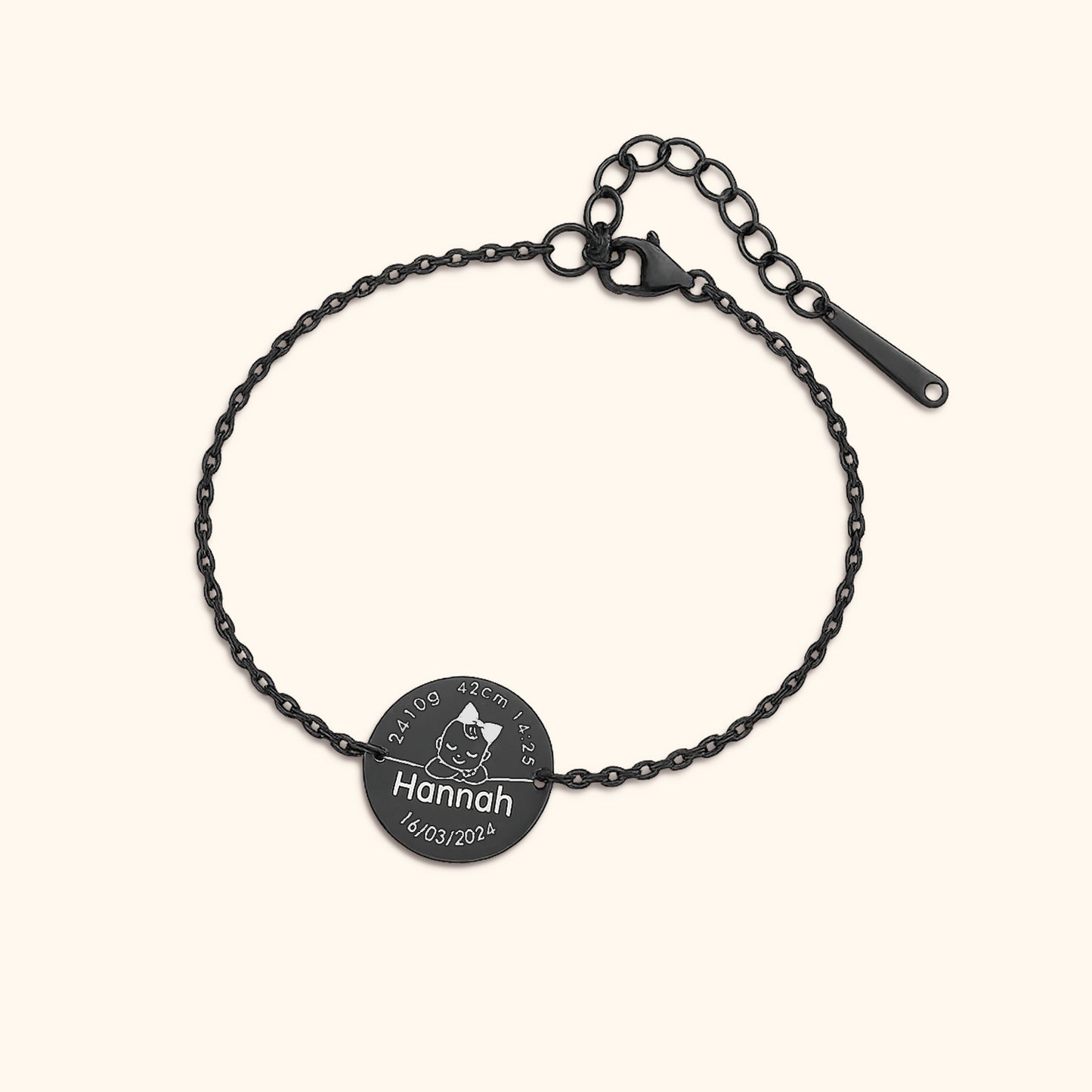 Herinneringssieraad Baby Afdruk Armband