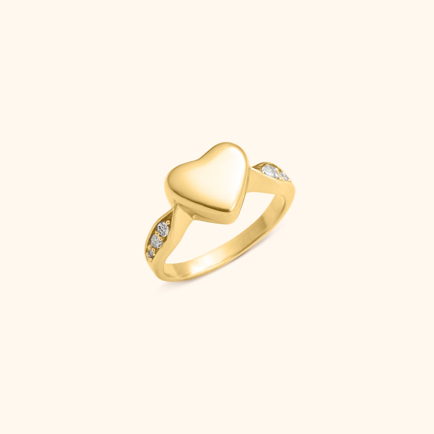 Eeuwig Hart Urn Ring met Geschenkkaart