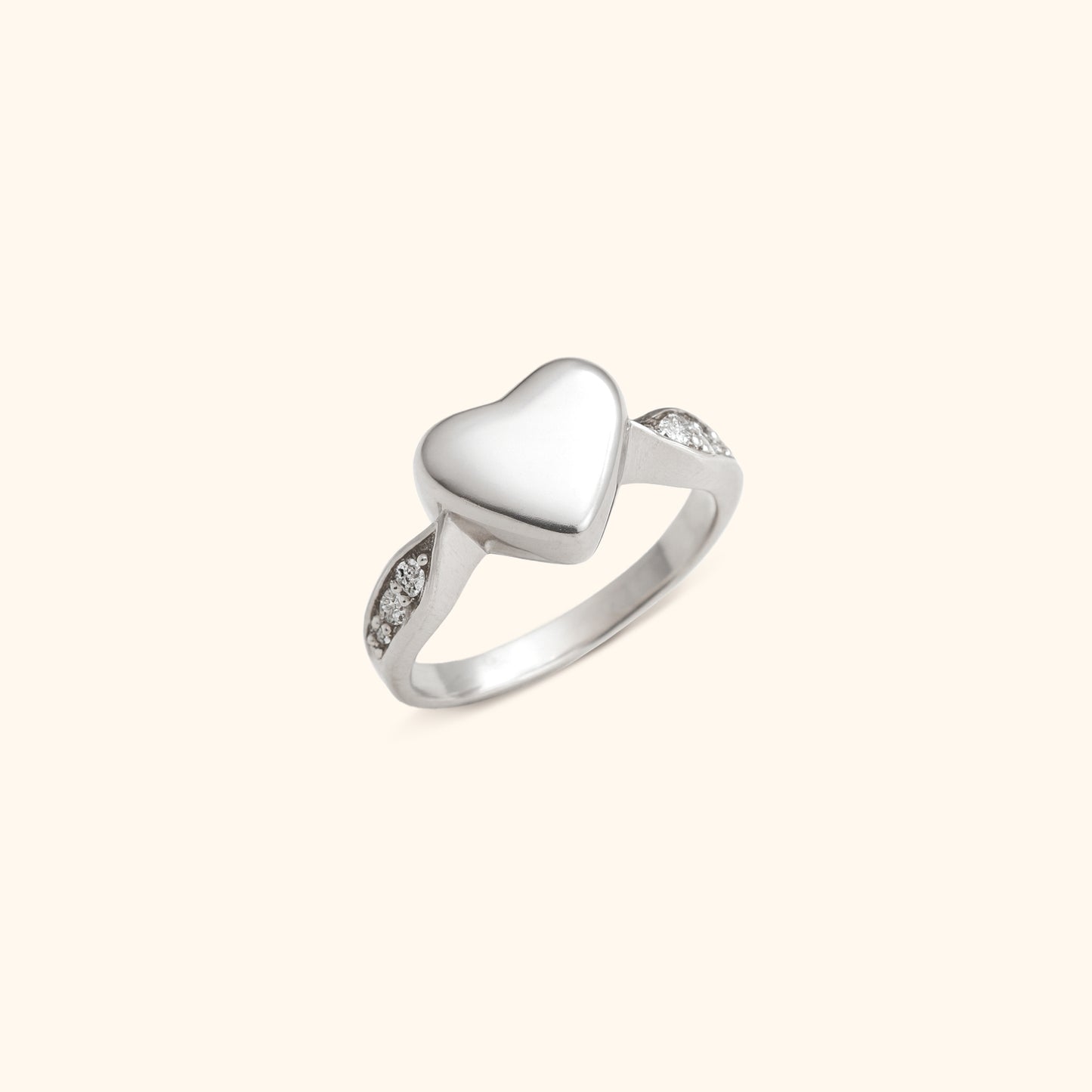 Eeuwig Hart Urn Ring met Geschenkkaart