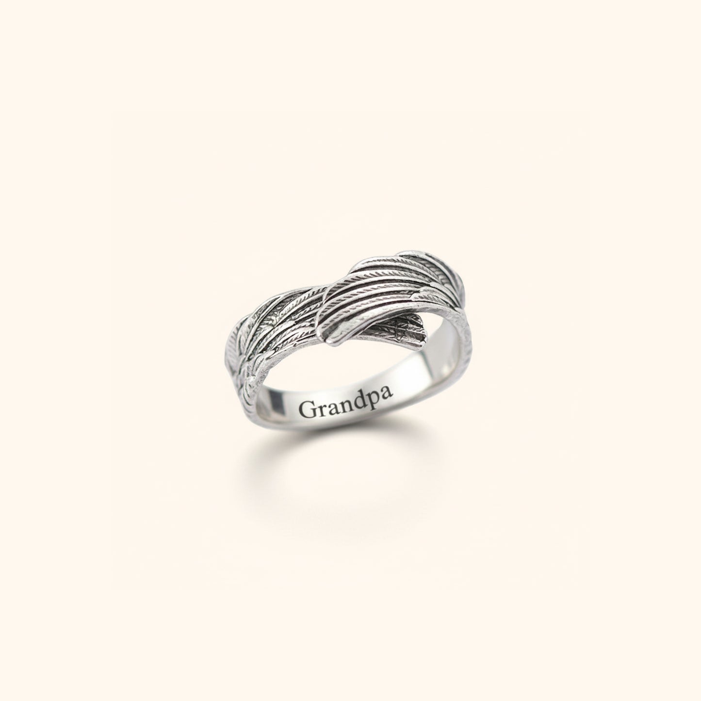 Engel Vleugel Ring met Geschenkkaart