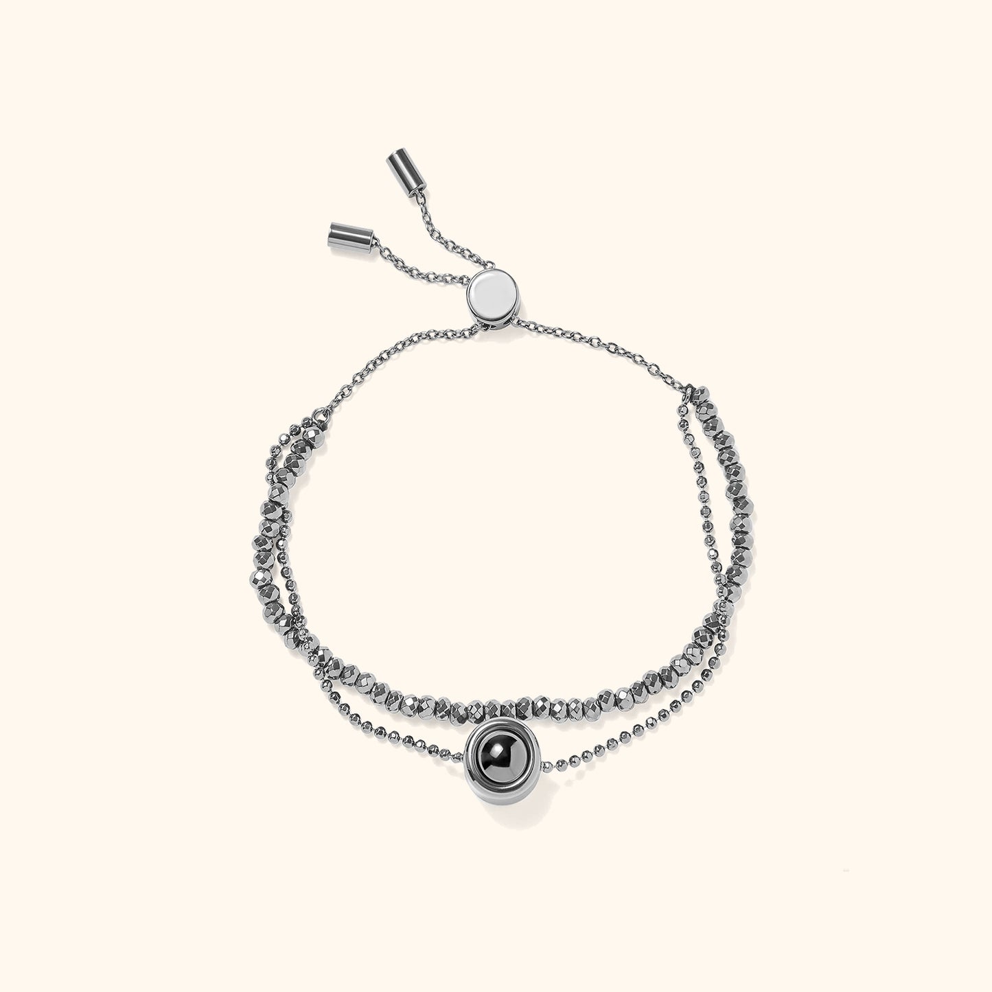 Gepersonaliseerde Kristal Projectie Armband