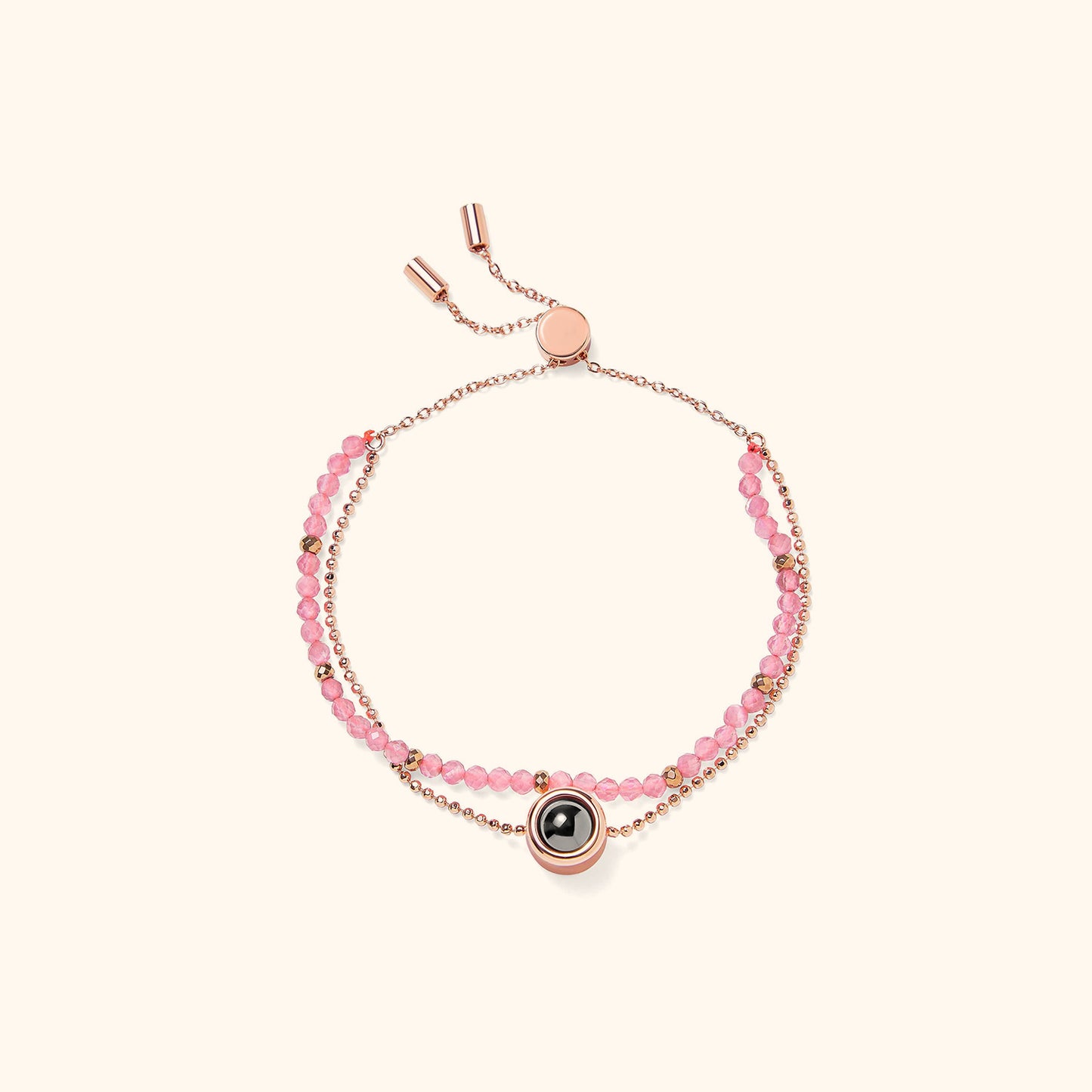 Gepersonaliseerde Kristal Projectie Armband