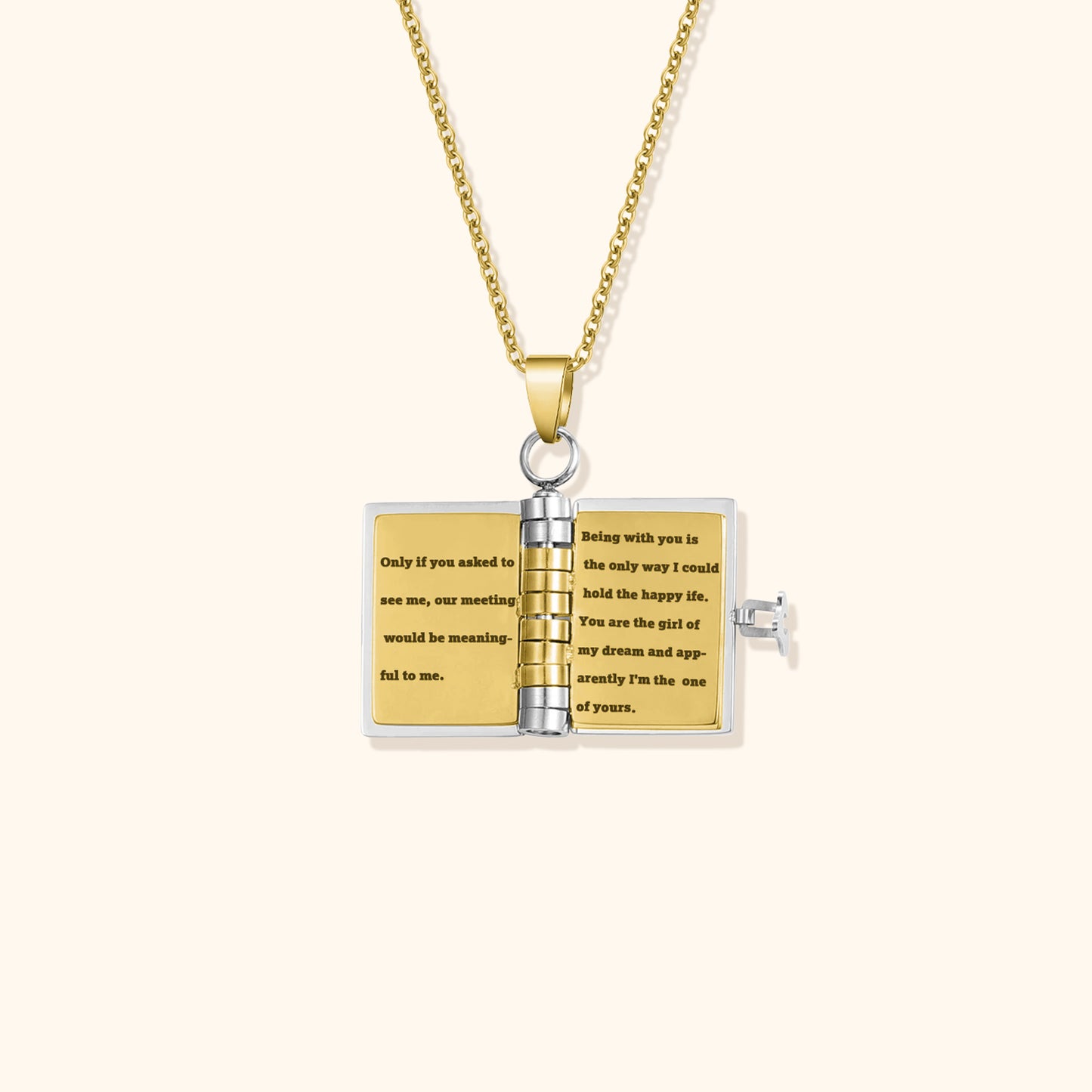 Geheime Liefdesboodschap Boeken Ketting