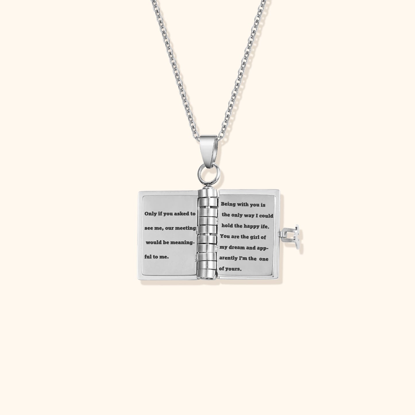 Geheime Liefdesboodschap Boeken Ketting