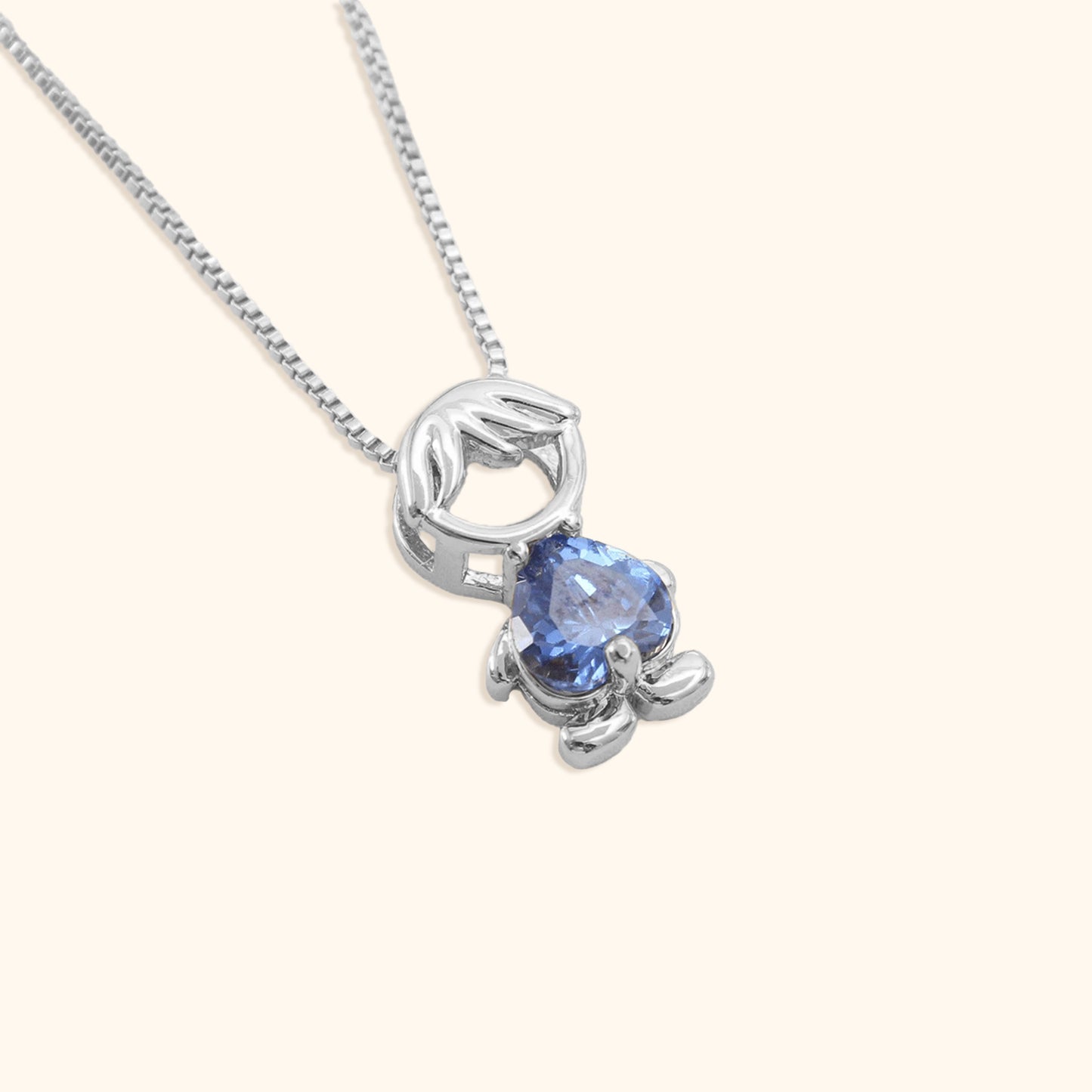 Klassieke Meisjes & Jongenssteen Ketting