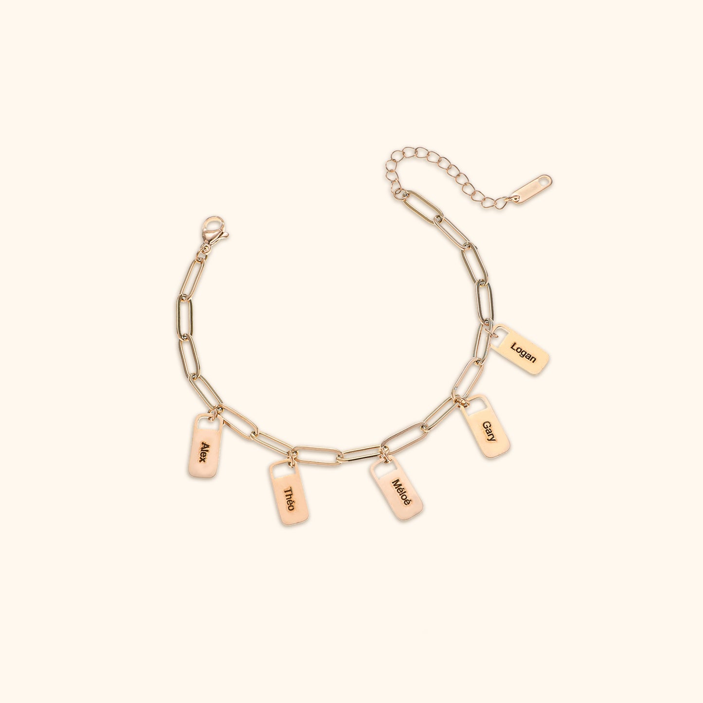 Gepersonaliseerde Naam Bedel Armband