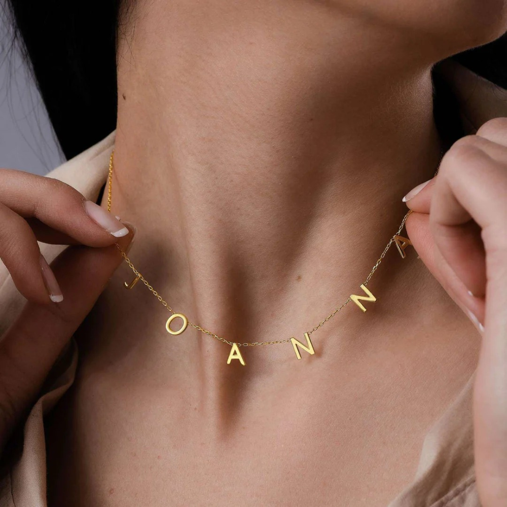 Gepersonaliseerde Losse Letter Ketting