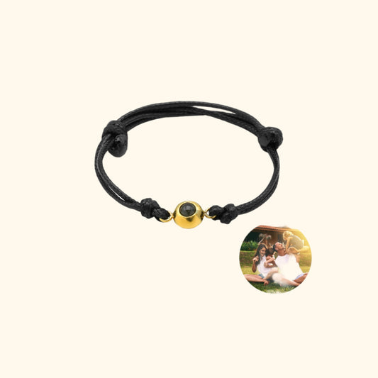Zeemansknoop Foto Armband