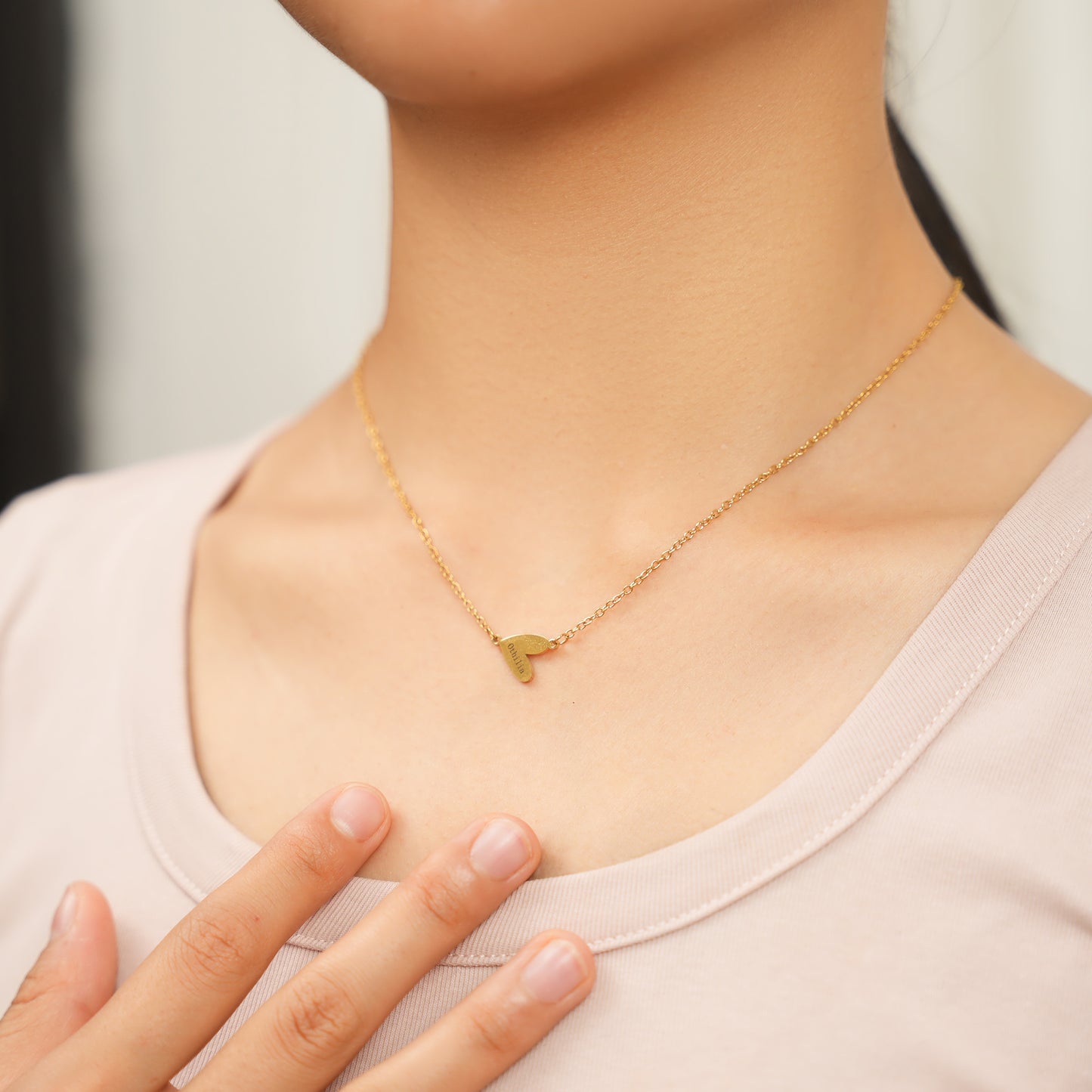 Heartfelt Name Necklace