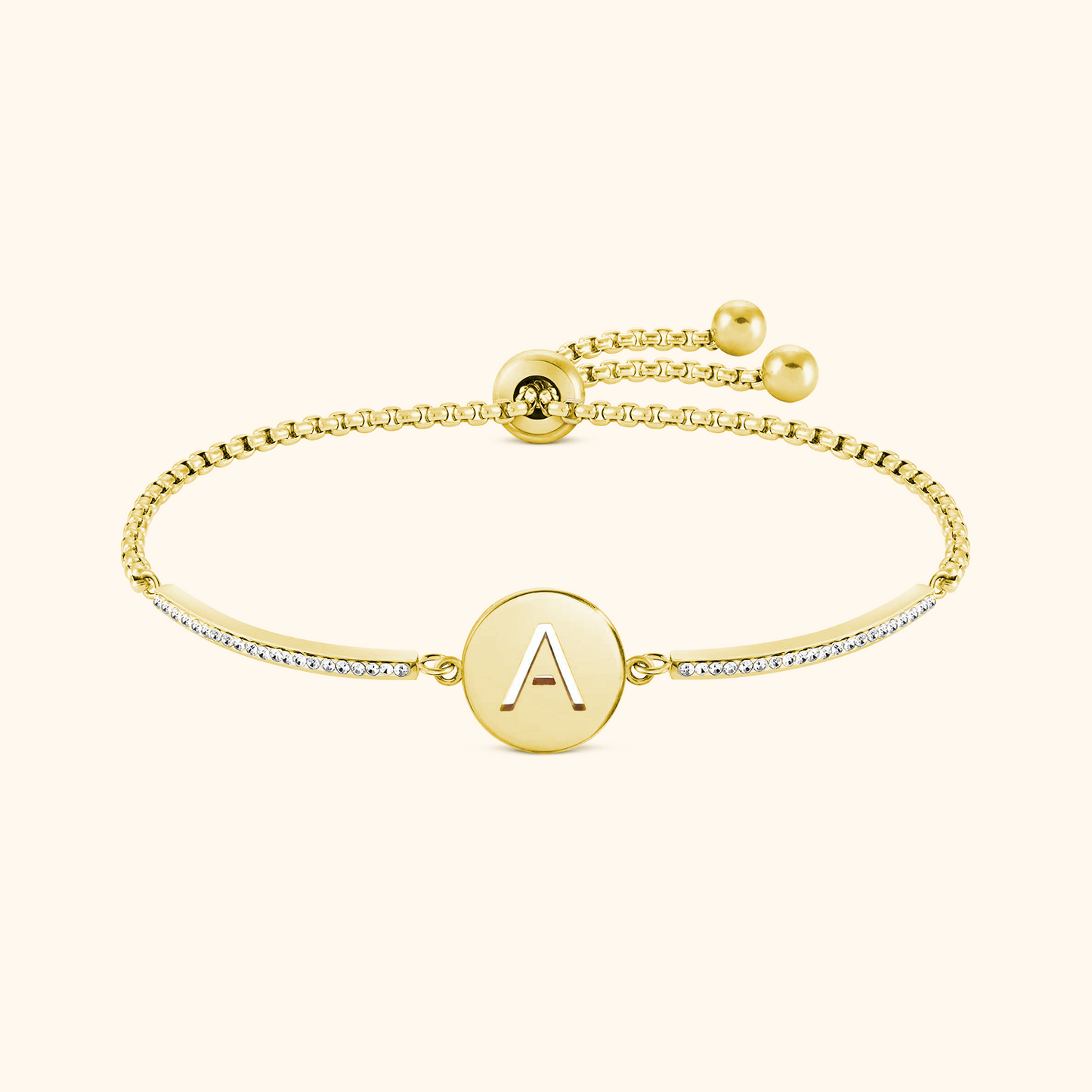 Gepersonaliseerde Armband met Zirconia