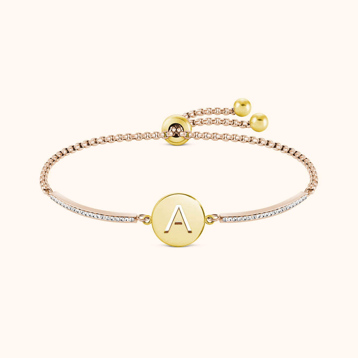 Gepersonaliseerde Armband met Zirconia