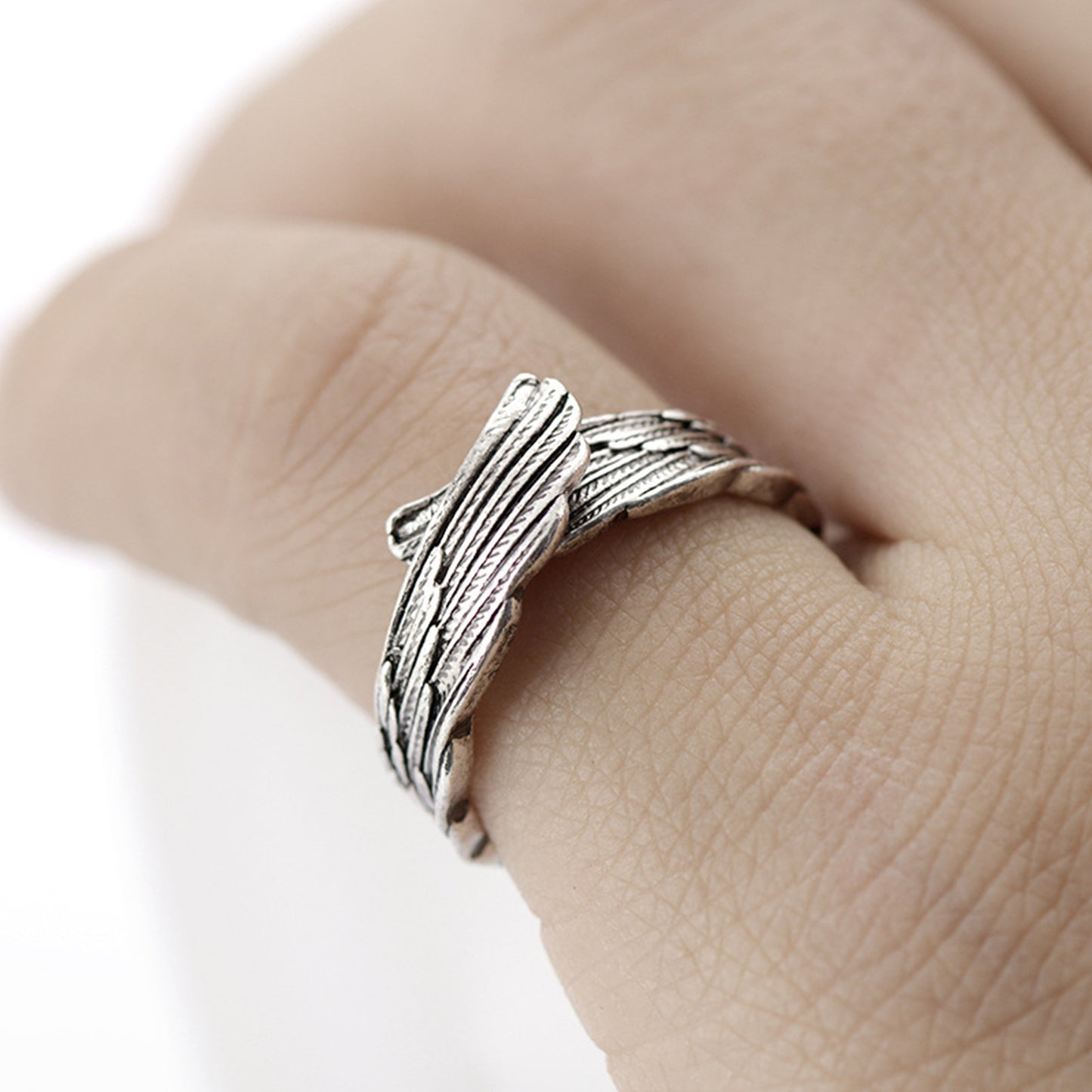 Engel Vleugel Ring met Geschenkkaart