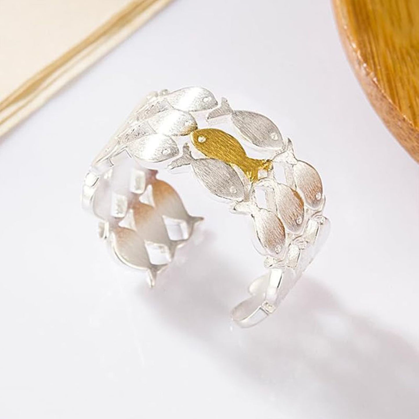 Zwemmen Tegen de Stroom Ring met Geschenkkaart