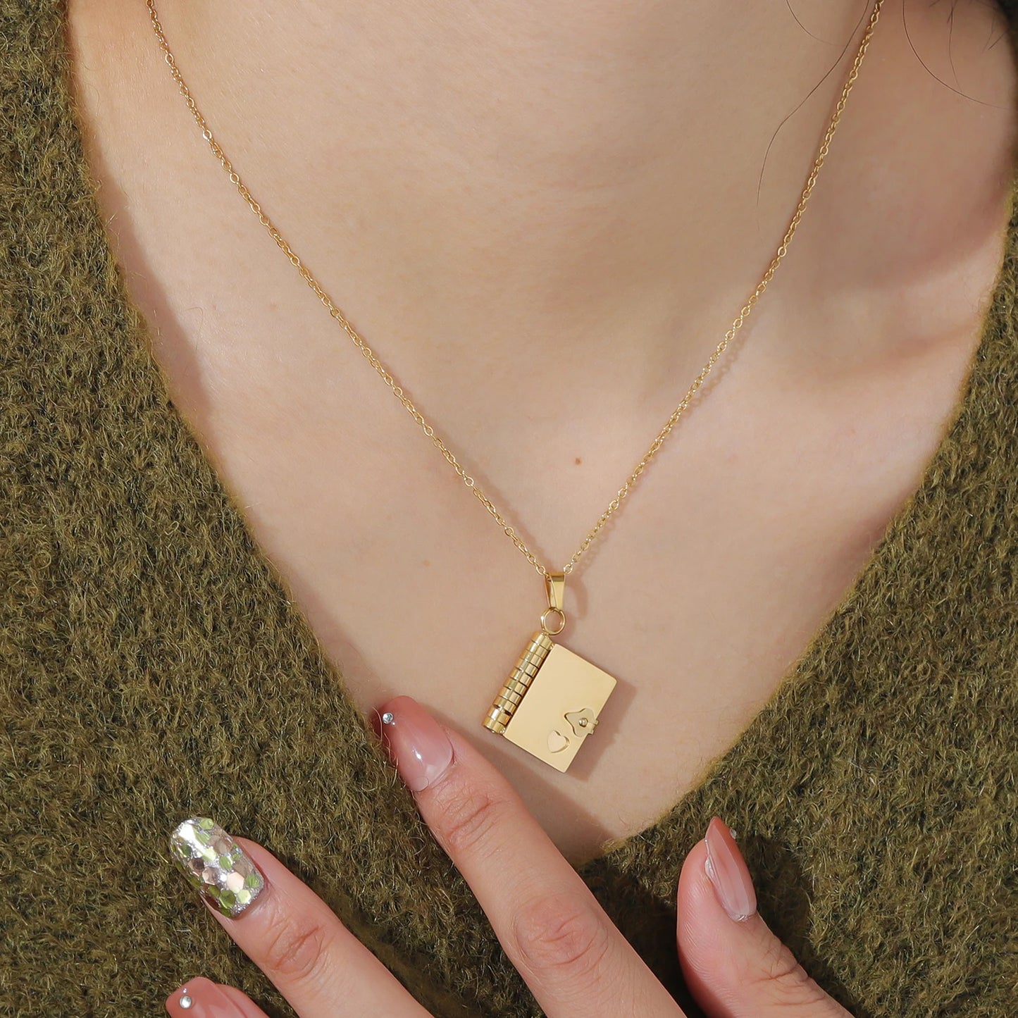 Geheime Liefdesboodschap Boeken Ketting