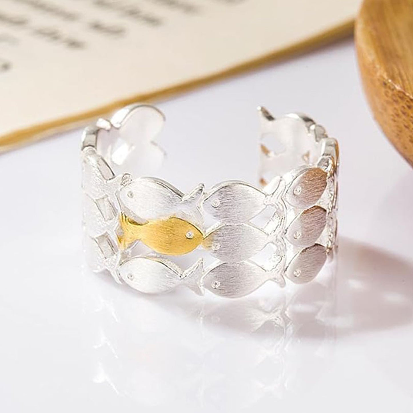 Zwemmen Tegen de Stroom Ring met Geschenkkaart