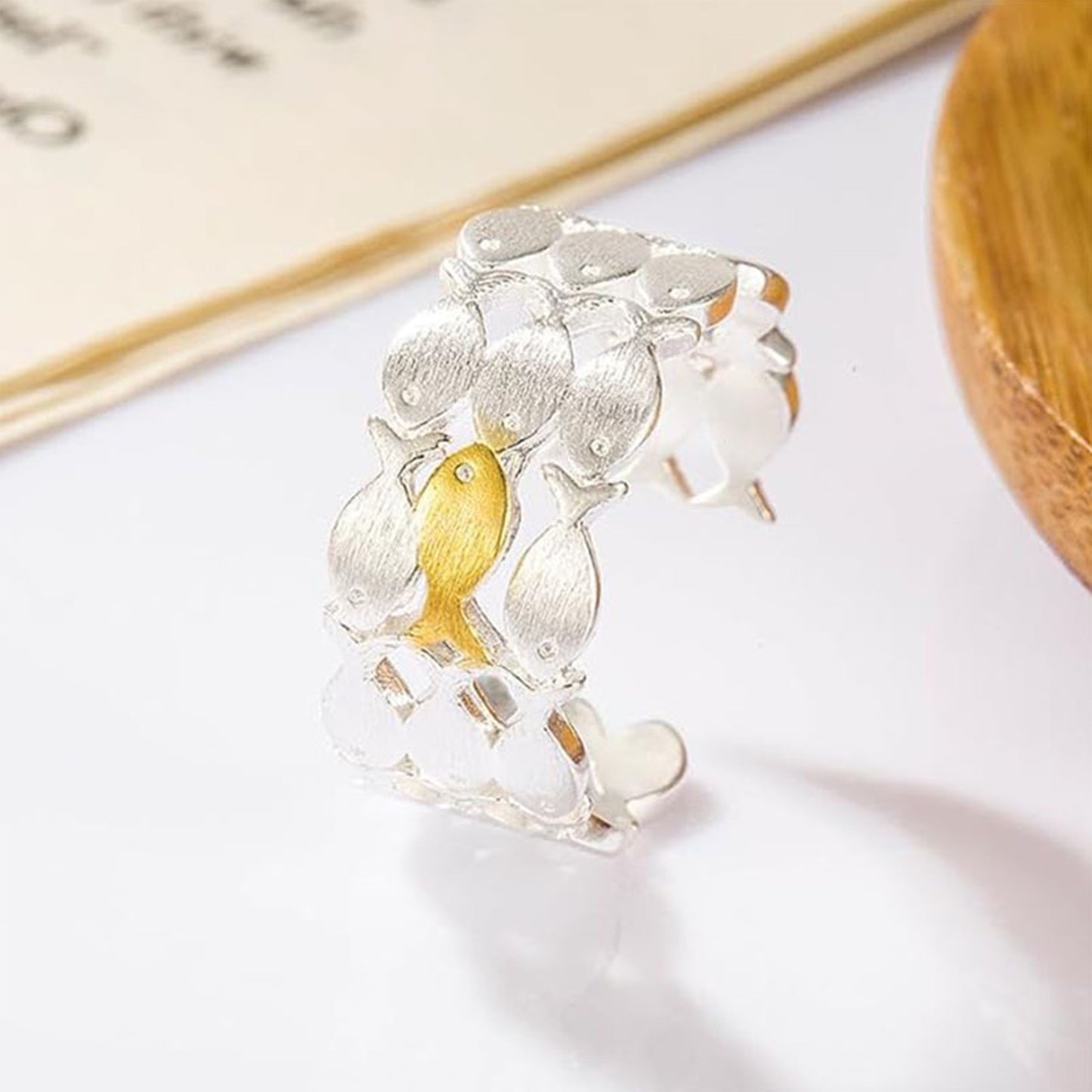 Zwemmen Tegen de Stroom Ring met Geschenkkaart