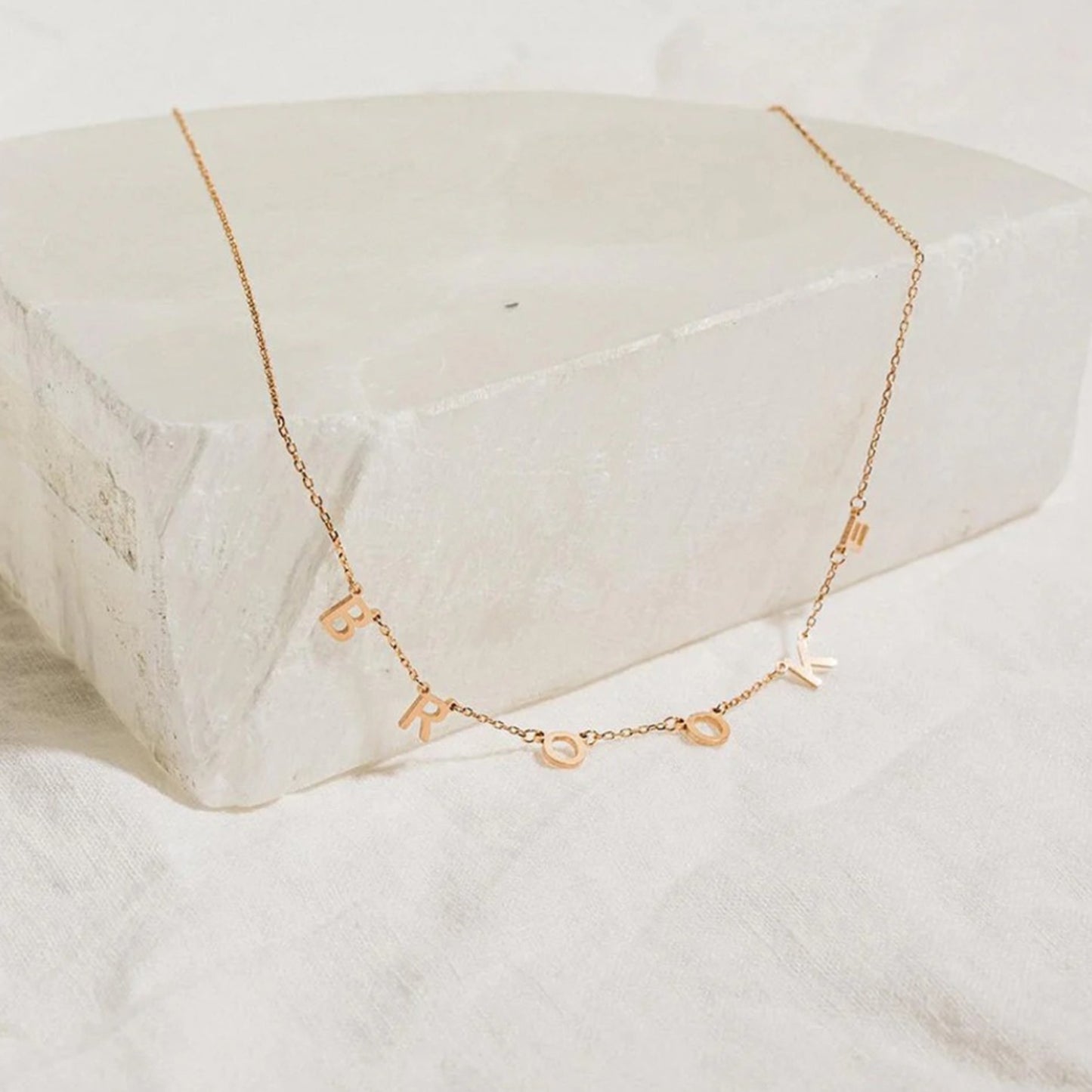 Gepersonaliseerde Losse Letter Ketting