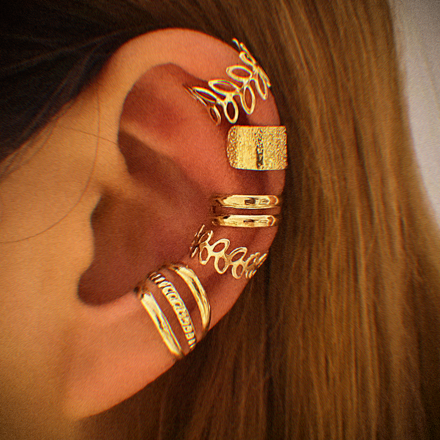 Helix Oorbellen Set