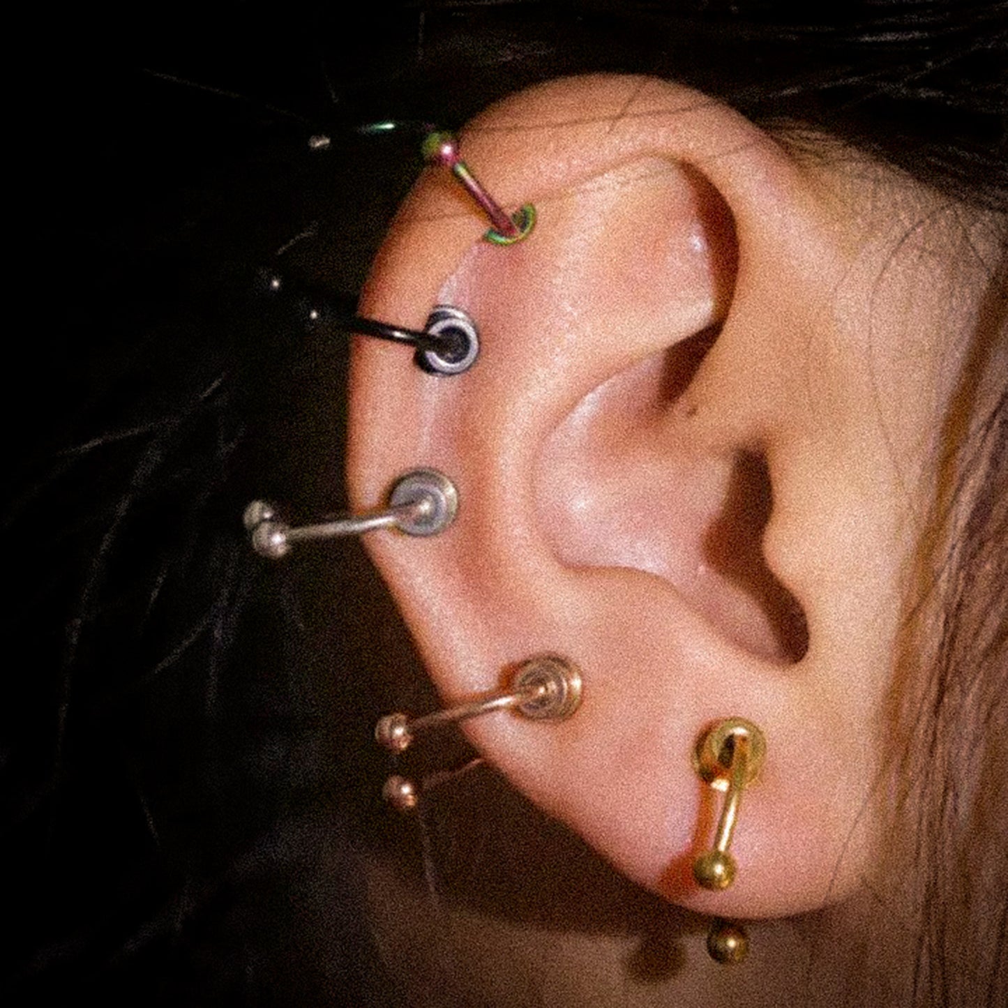 Magnetische Septum Neus Piercing Set