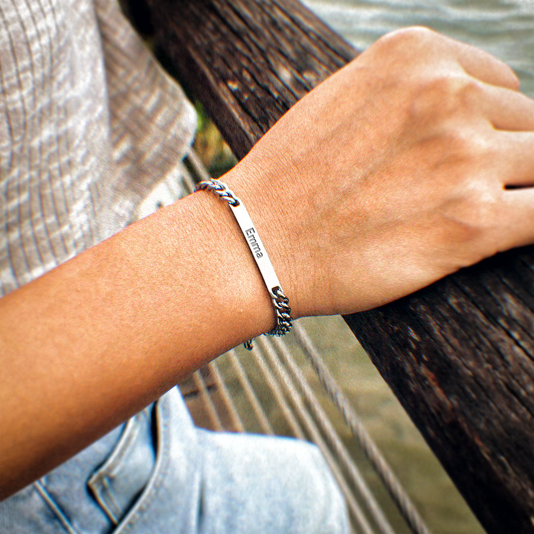 Koppel-Armbanden met Gravure