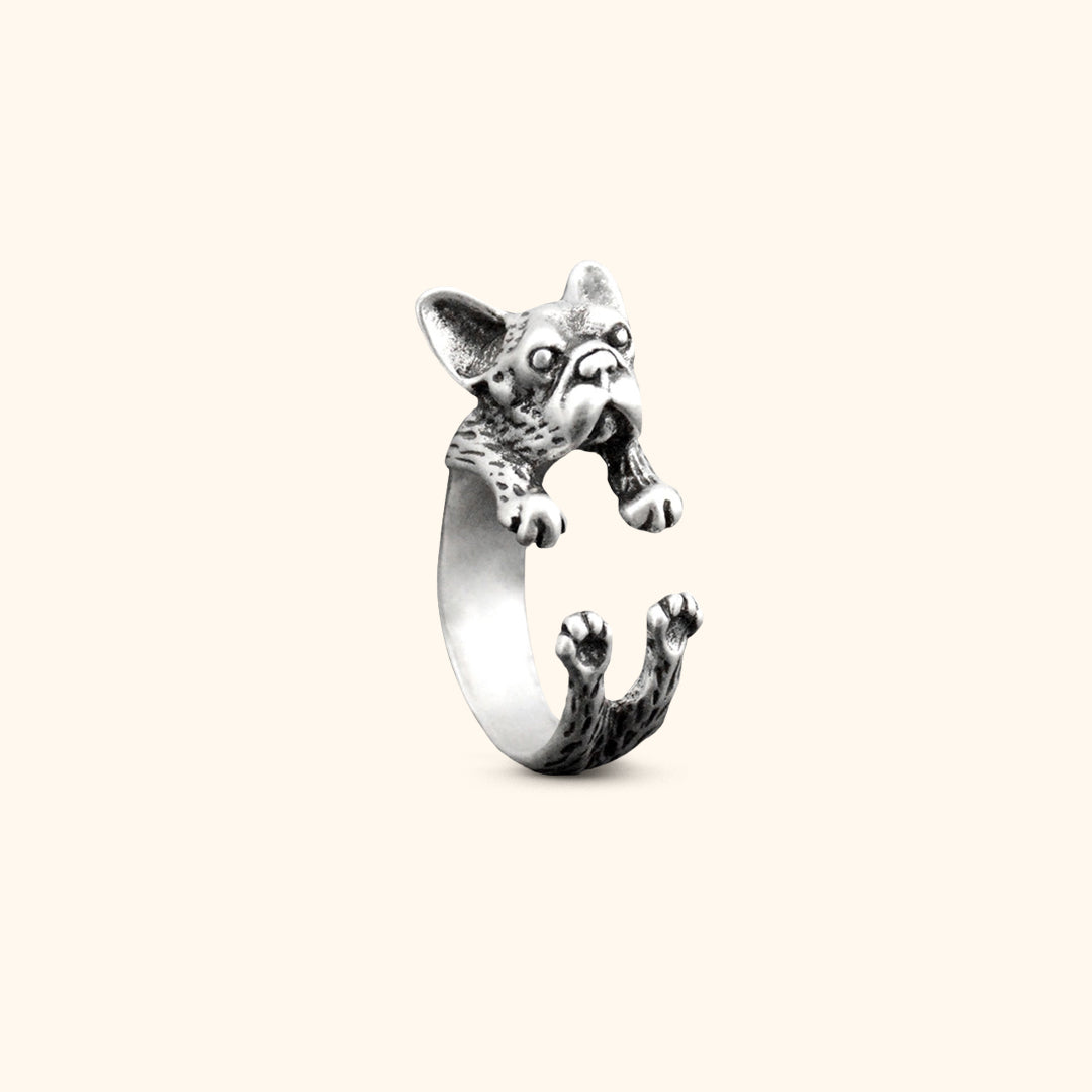 Franse Bulldog Wikkelring