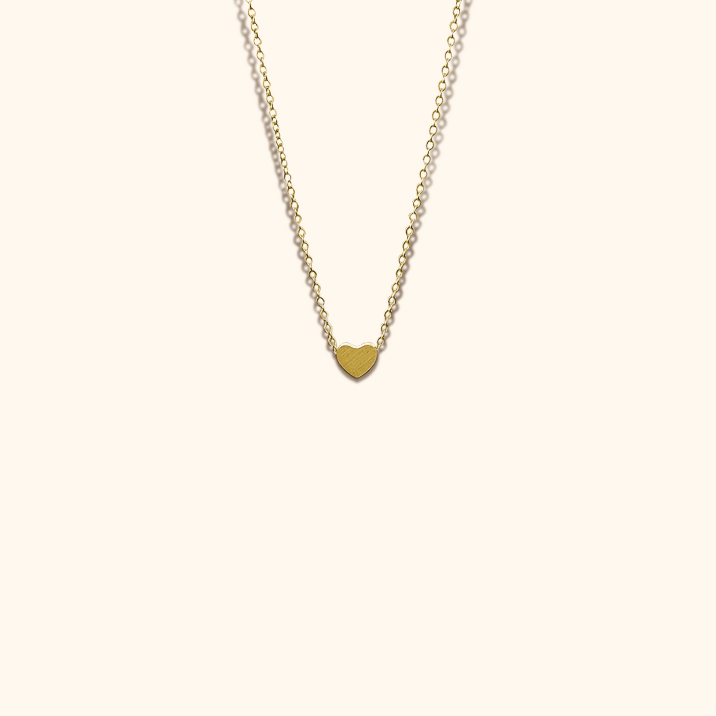 Minimalistische Ketting met Harthanger