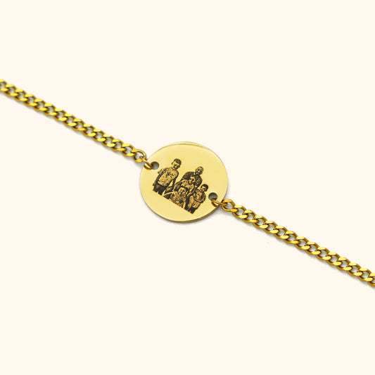 Gepersonaliseerde Armband met Aangepaste Print