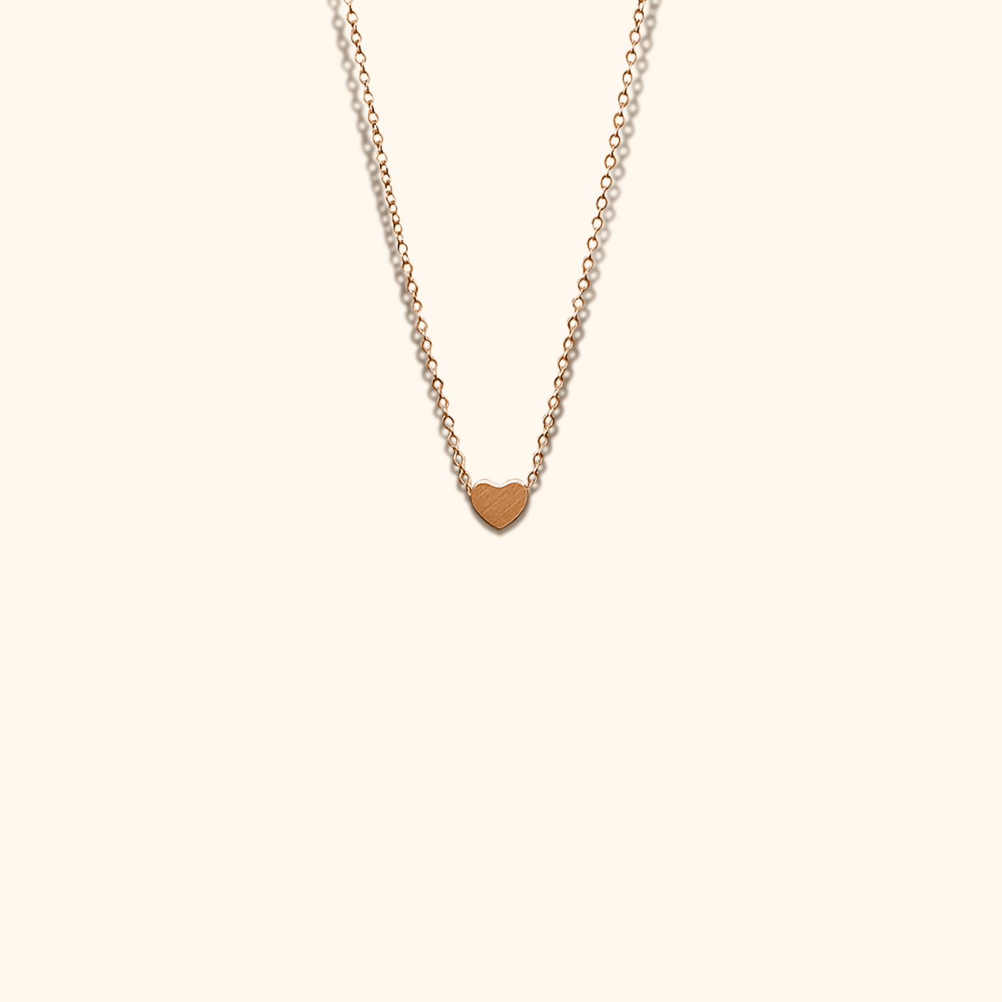 Minimalistische Ketting met Harthanger