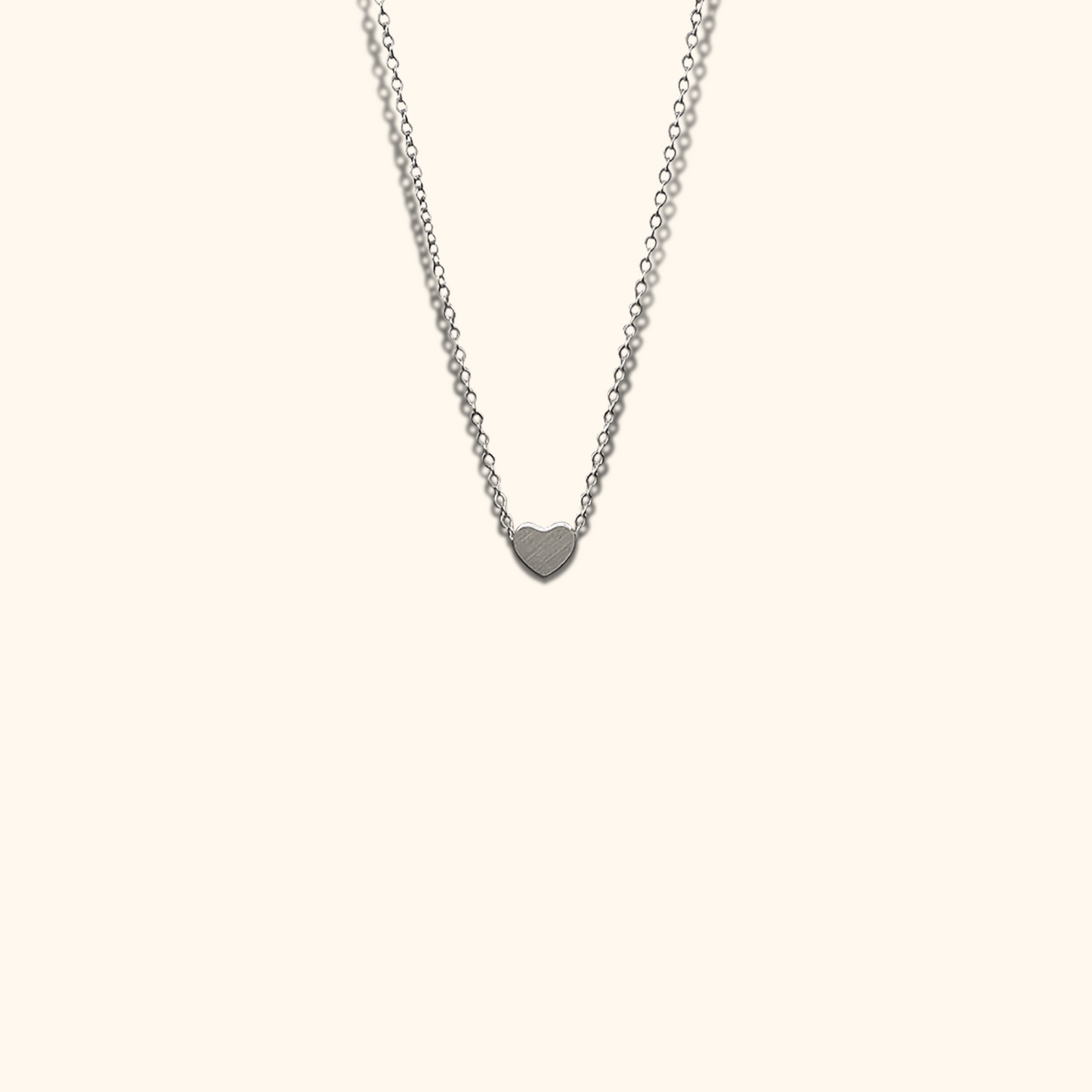 Minimalistische Ketting met Harthanger