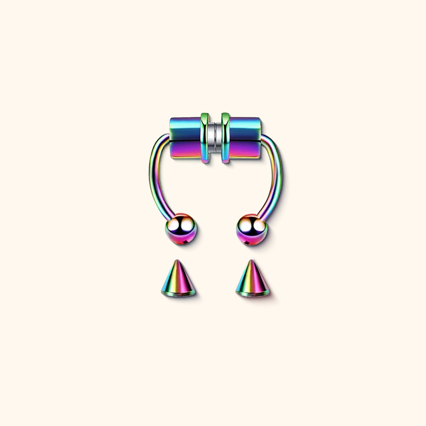 Magnetische Septum Neus Piercing Set