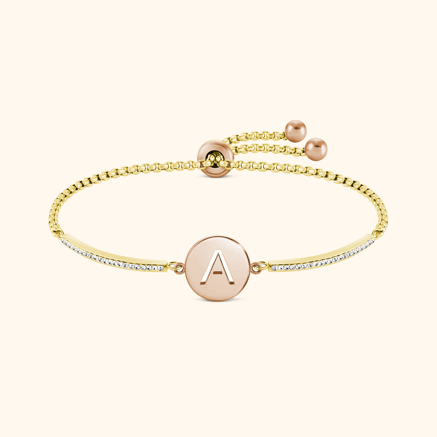 Gepersonaliseerde Armband met Zirconia