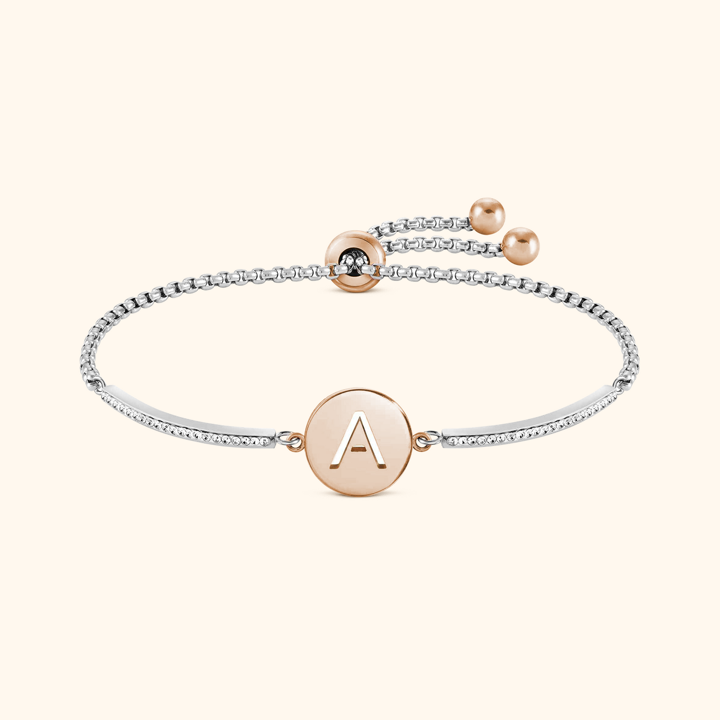 Gepersonaliseerde Armband met Zirconia