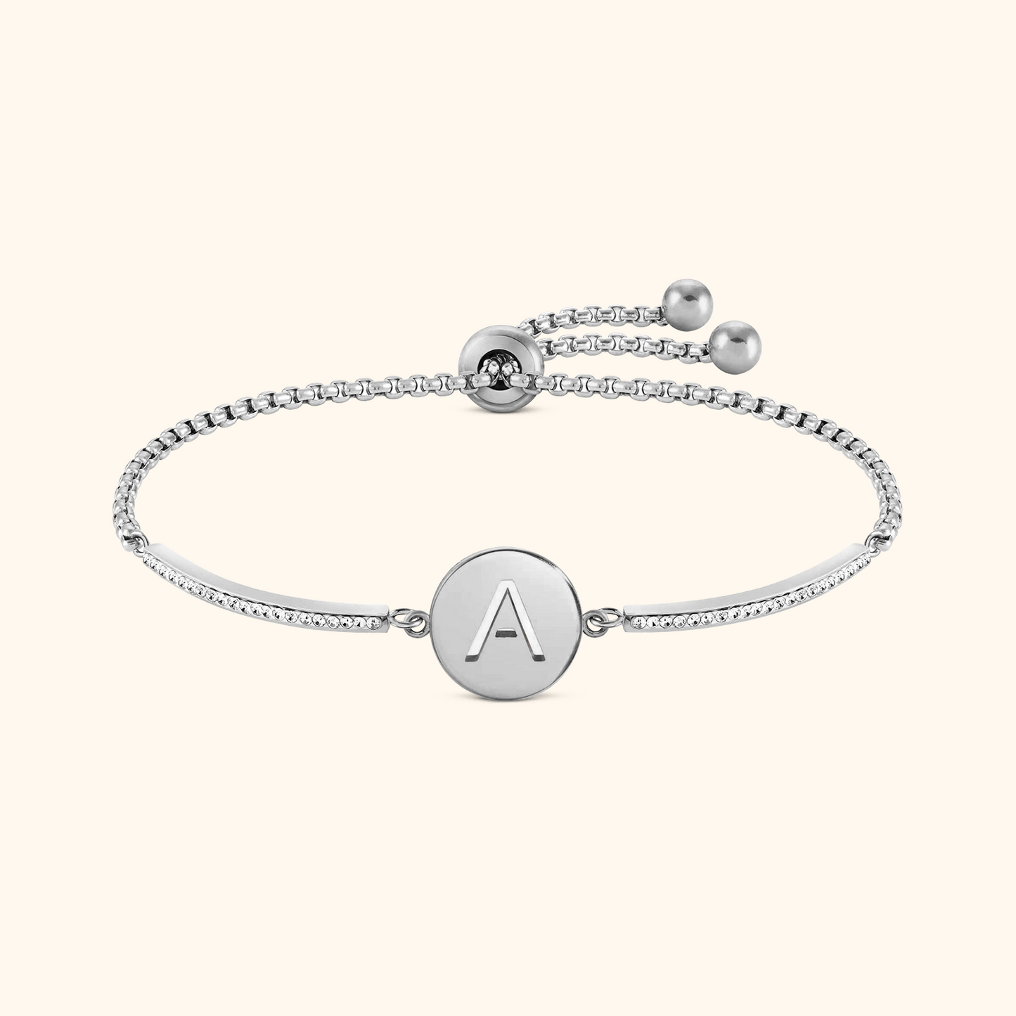 Gepersonaliseerde Armband met Zirconia