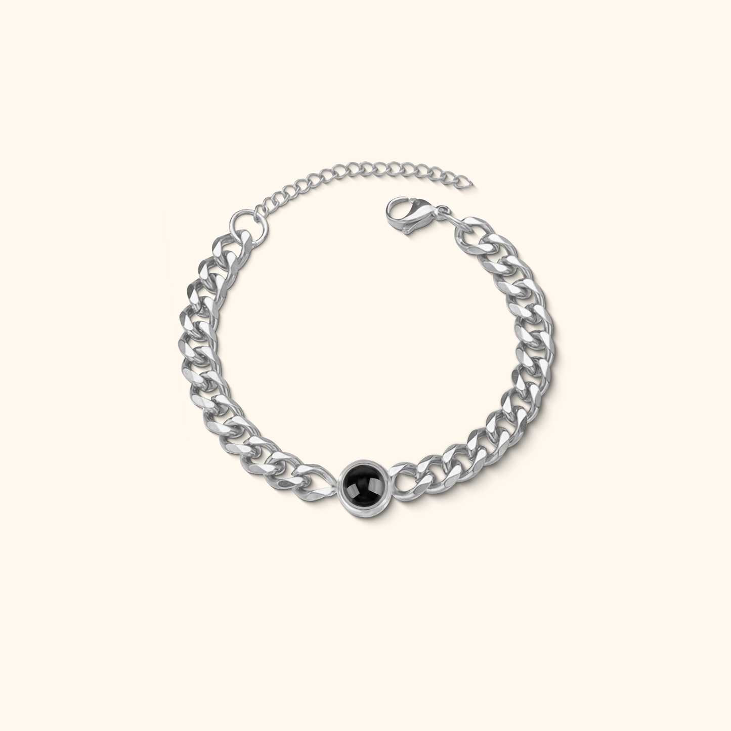 Gepersonaliseerde Cubaanse Projectie Armband