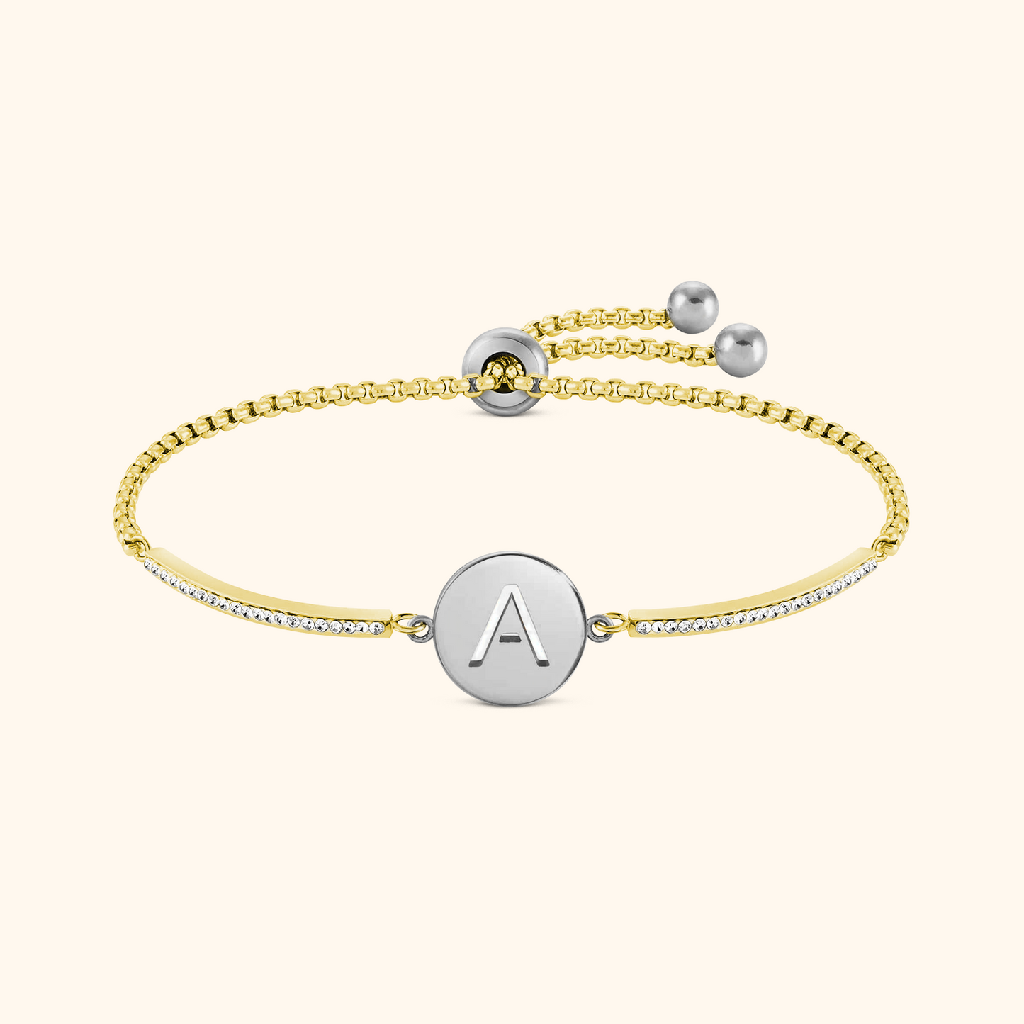 Gepersonaliseerde Armband met Zirconia