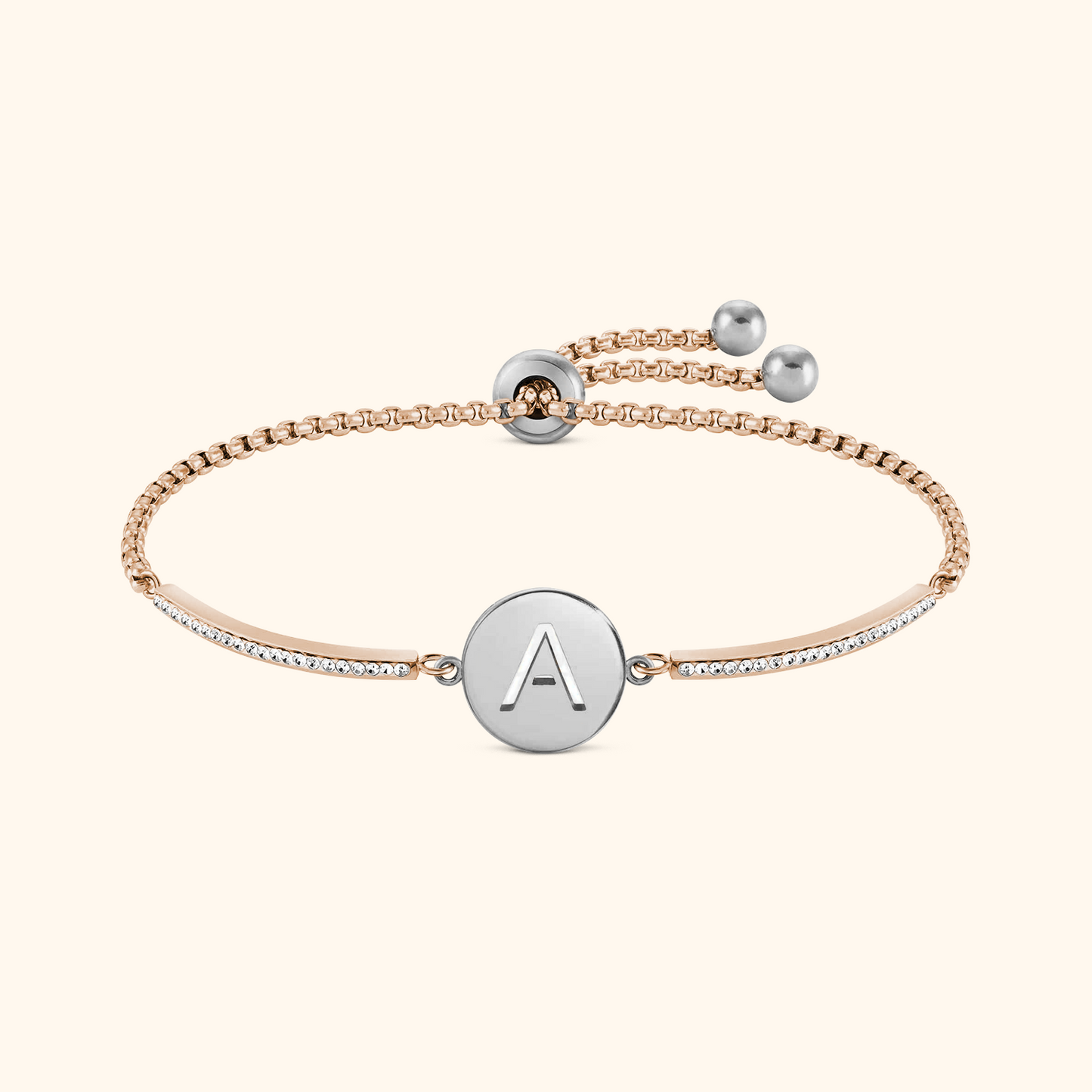Gepersonaliseerde Armband met Zirconia