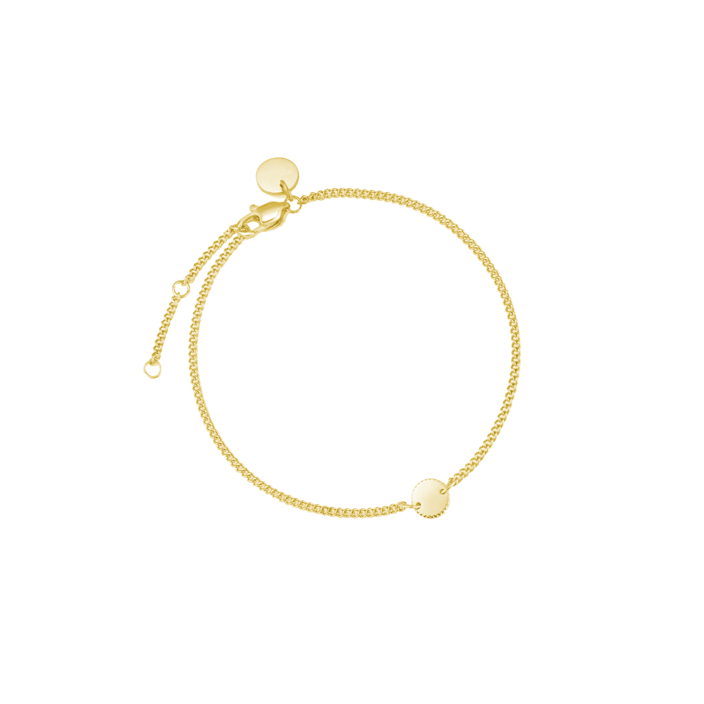 Gepersonaliseerde Munt Armband met Gravure