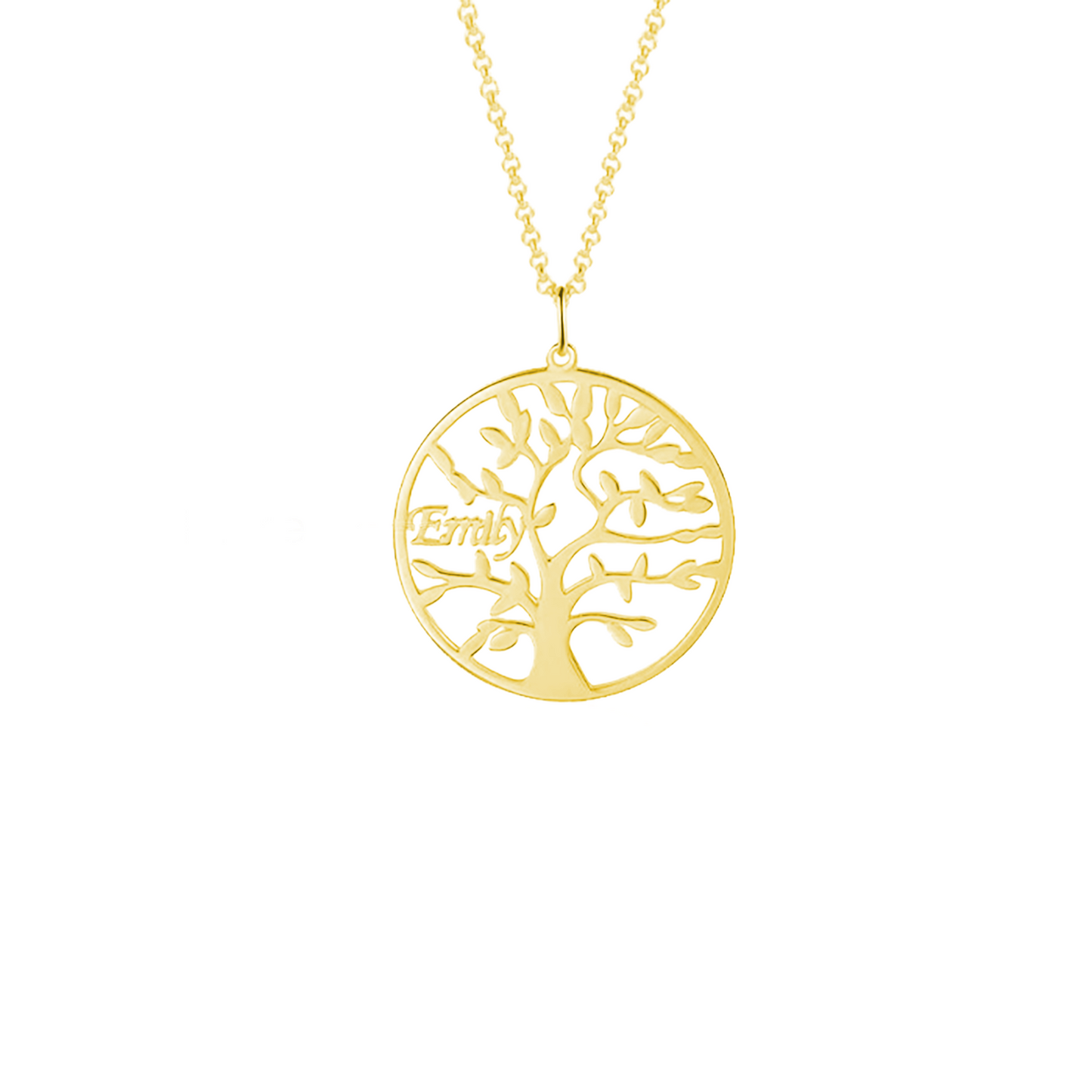 Aanpasbare Namen Stamboom Ketting