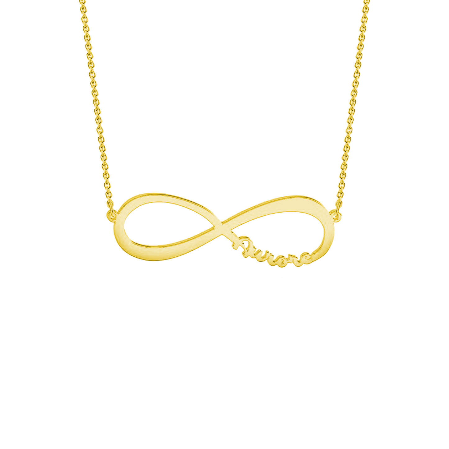 Infinity Liefde Naam Ketting