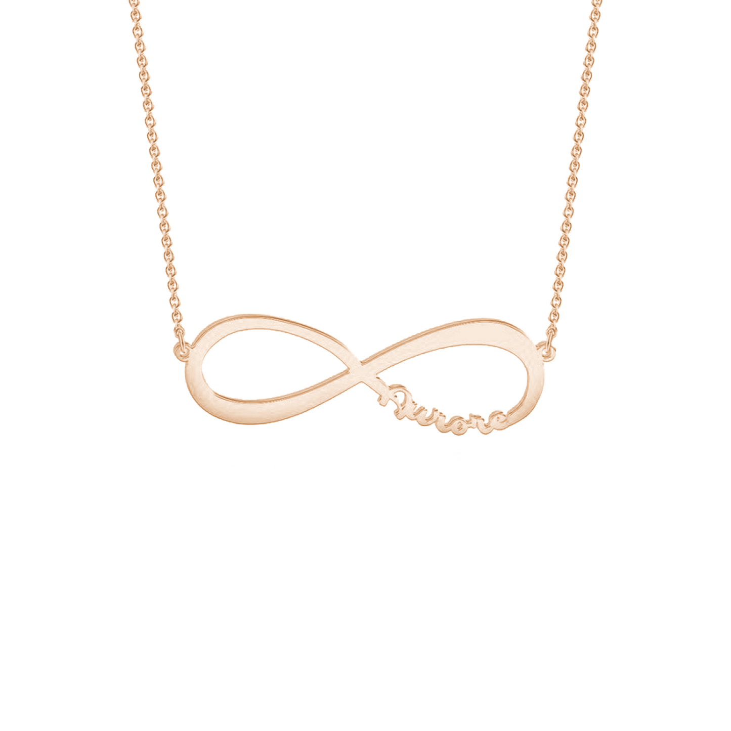 Infinity Liefde Naam Ketting