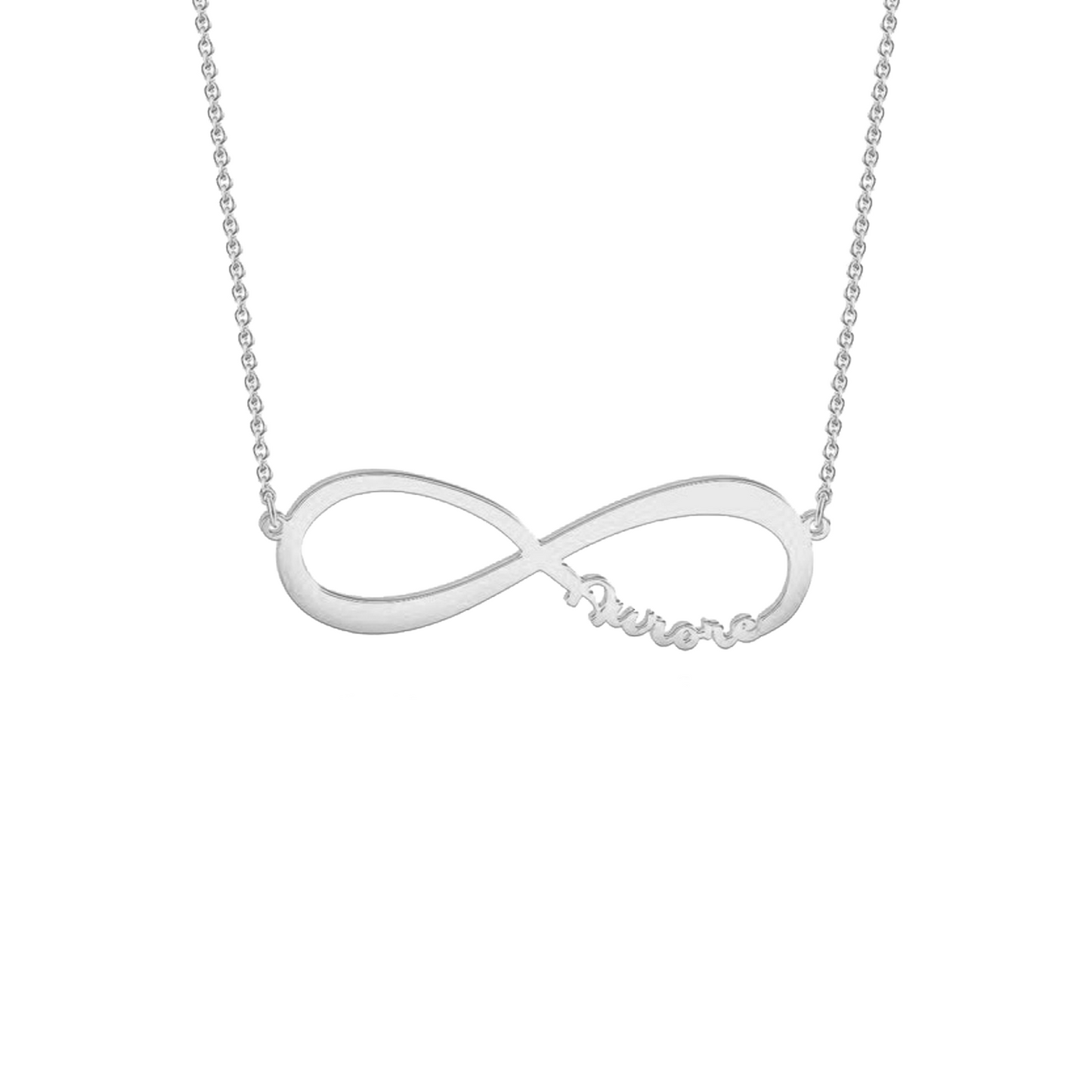Infinity Liefde Naam Ketting