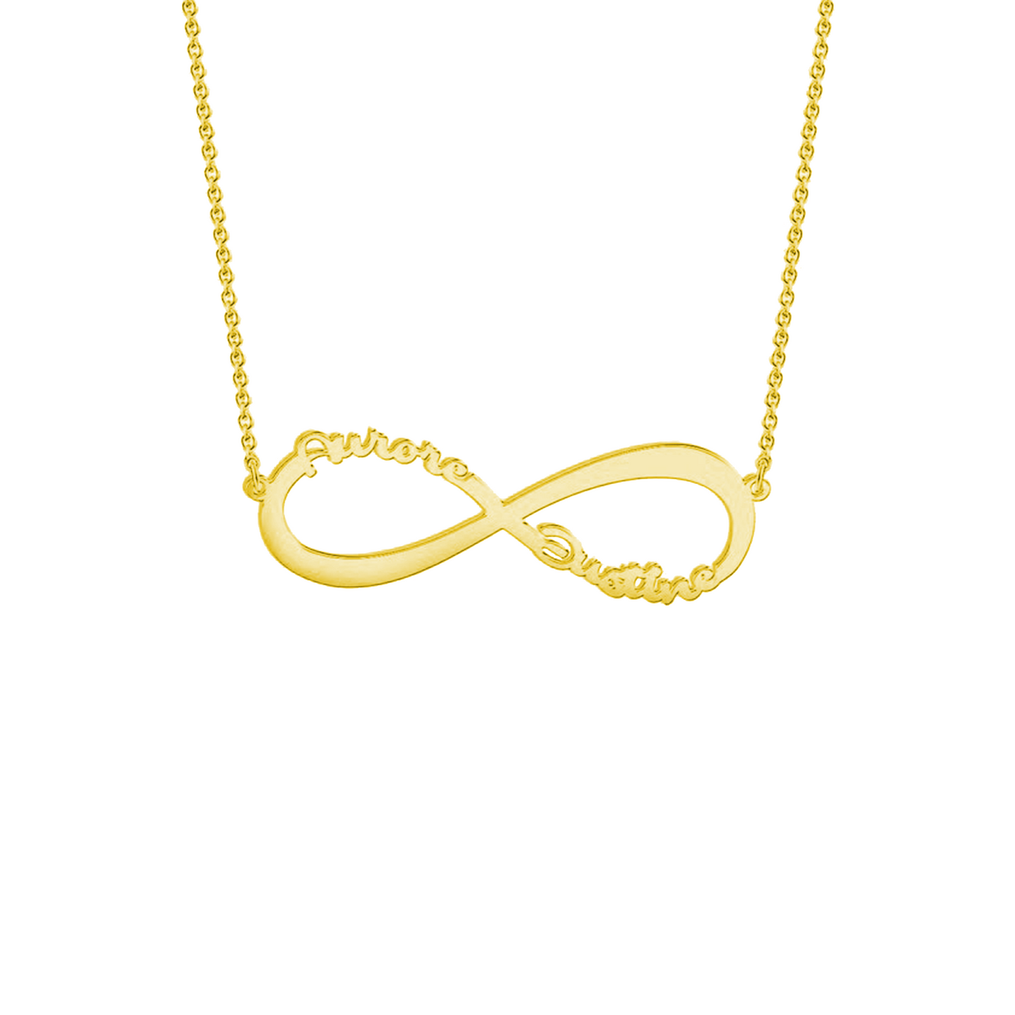 Infinity Liefde Naam Ketting