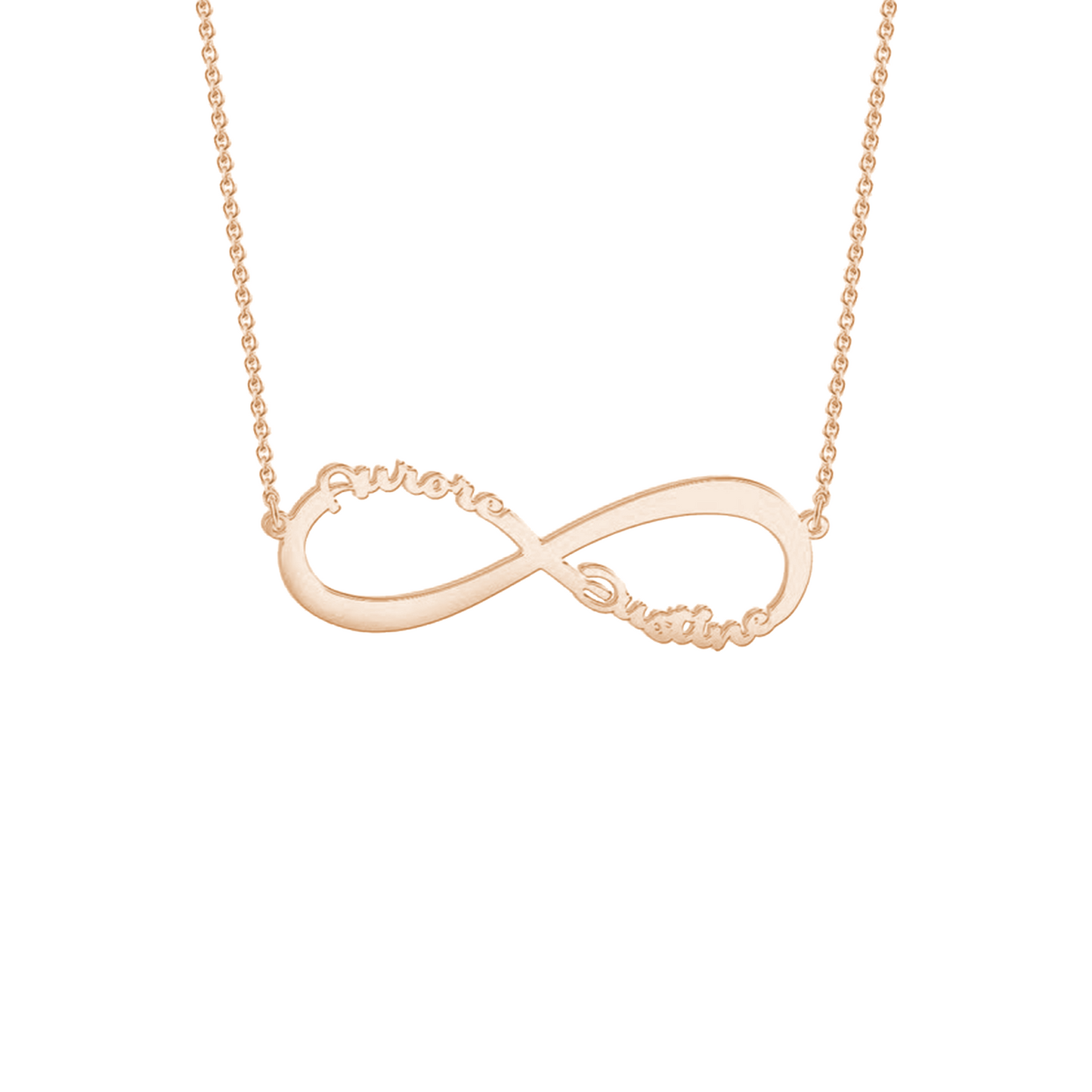 Infinity Liefde Naam Ketting