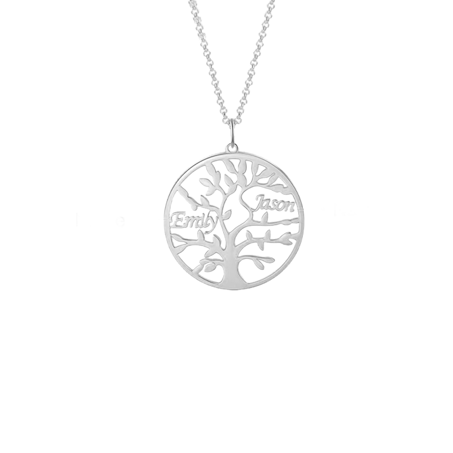 Aanpasbare Namen Stamboom Ketting