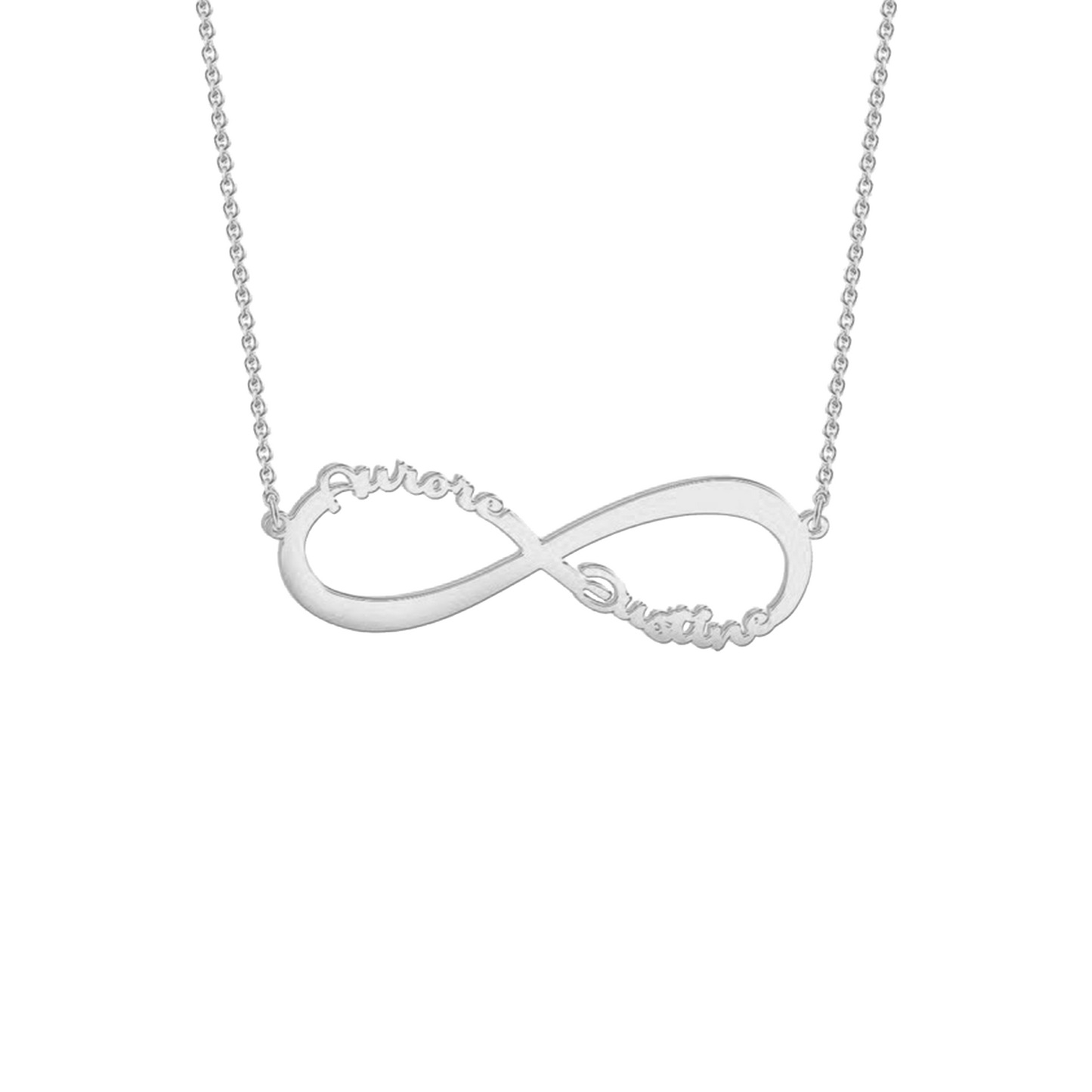 Infinity Liefde Naam Ketting