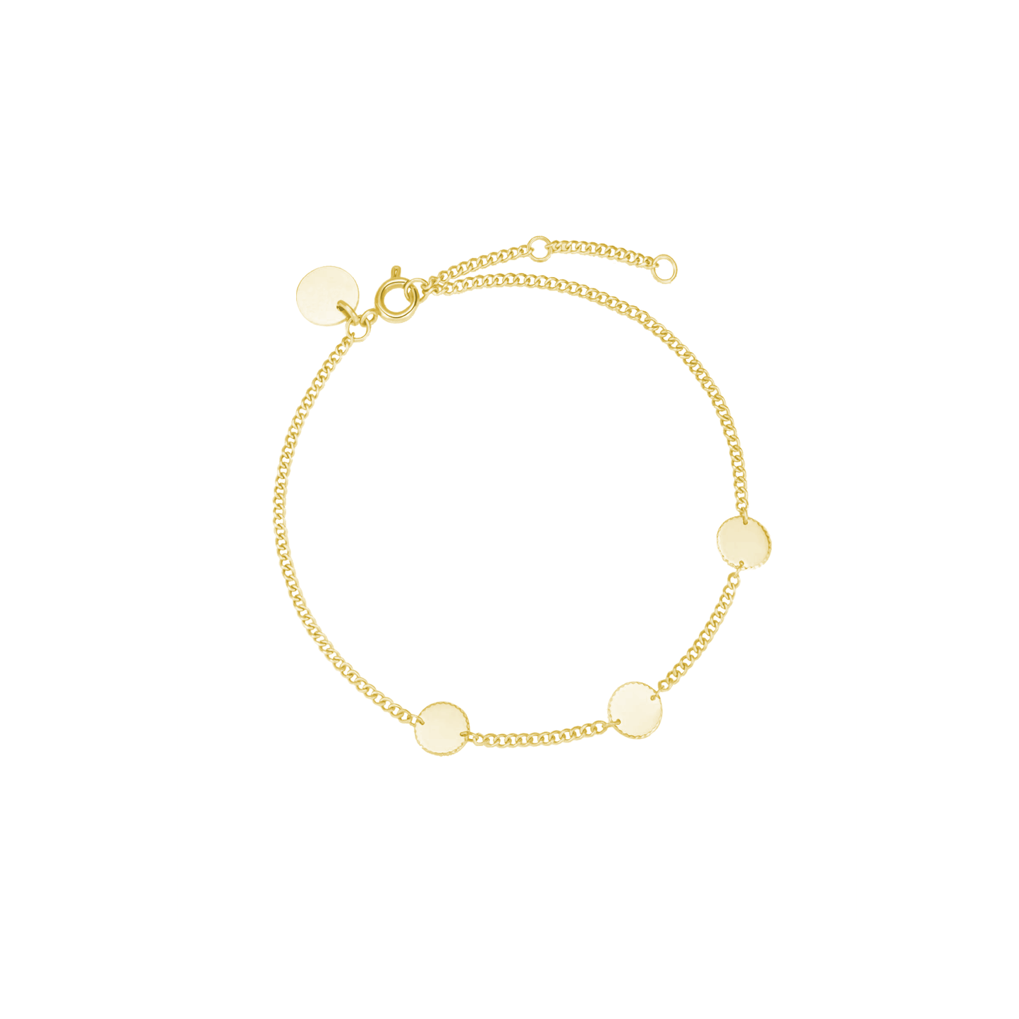 Gepersonaliseerde Munt Armband met Gravure