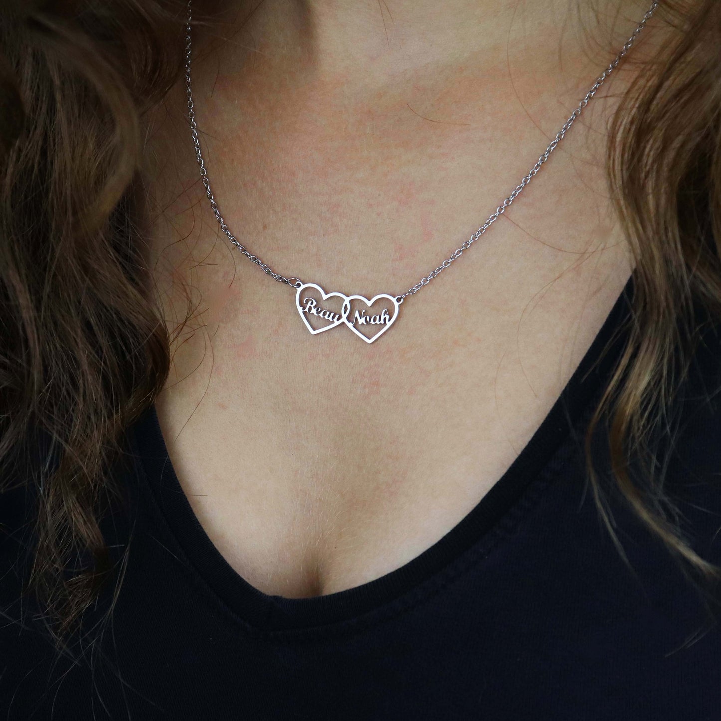 Eefje Elise™ - Luxe Gepersonaliseerde Hartjesketting 200000162 Eefje Elise
